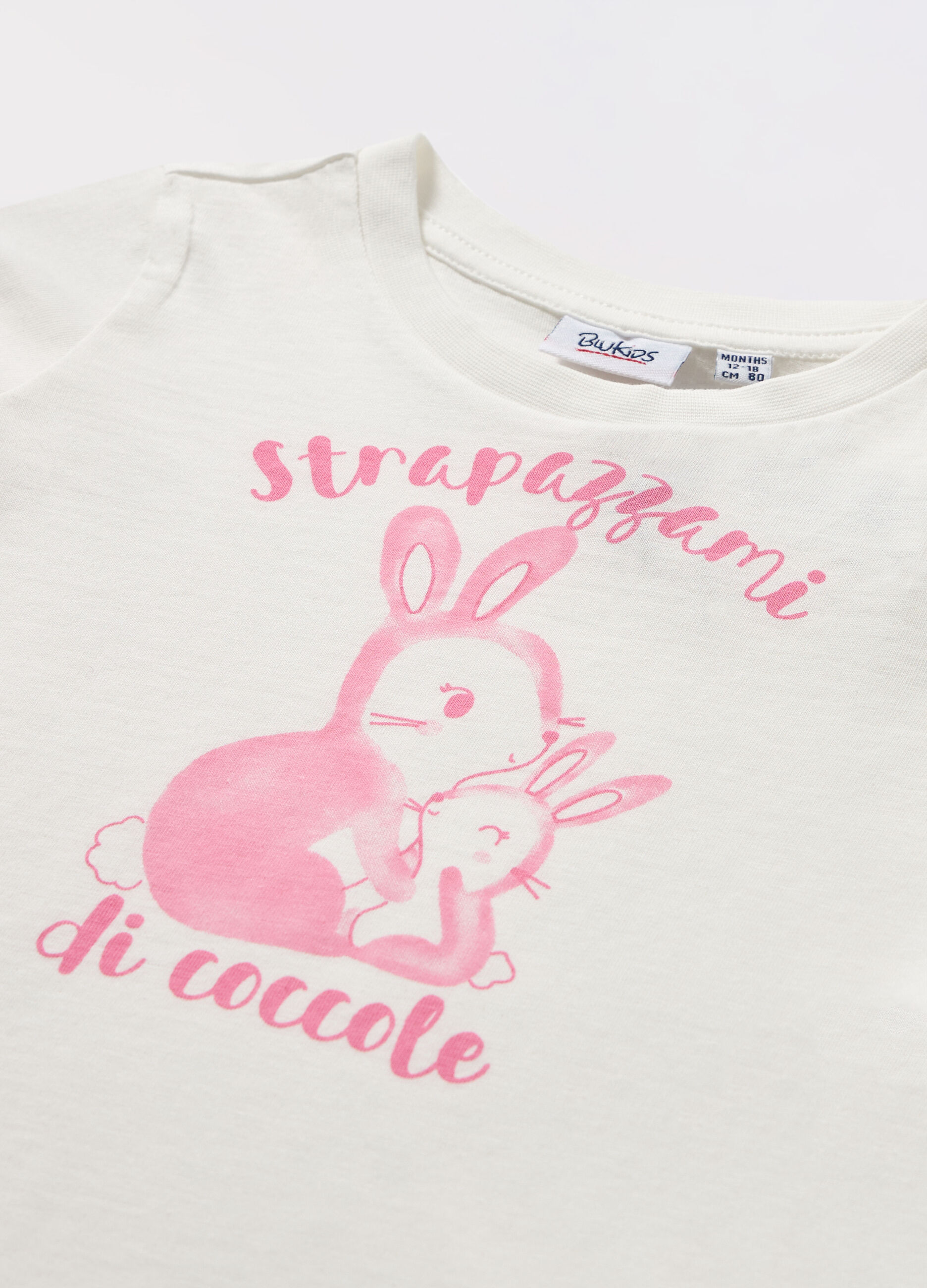 T-shirt in jersey di puro cotone neonata_1