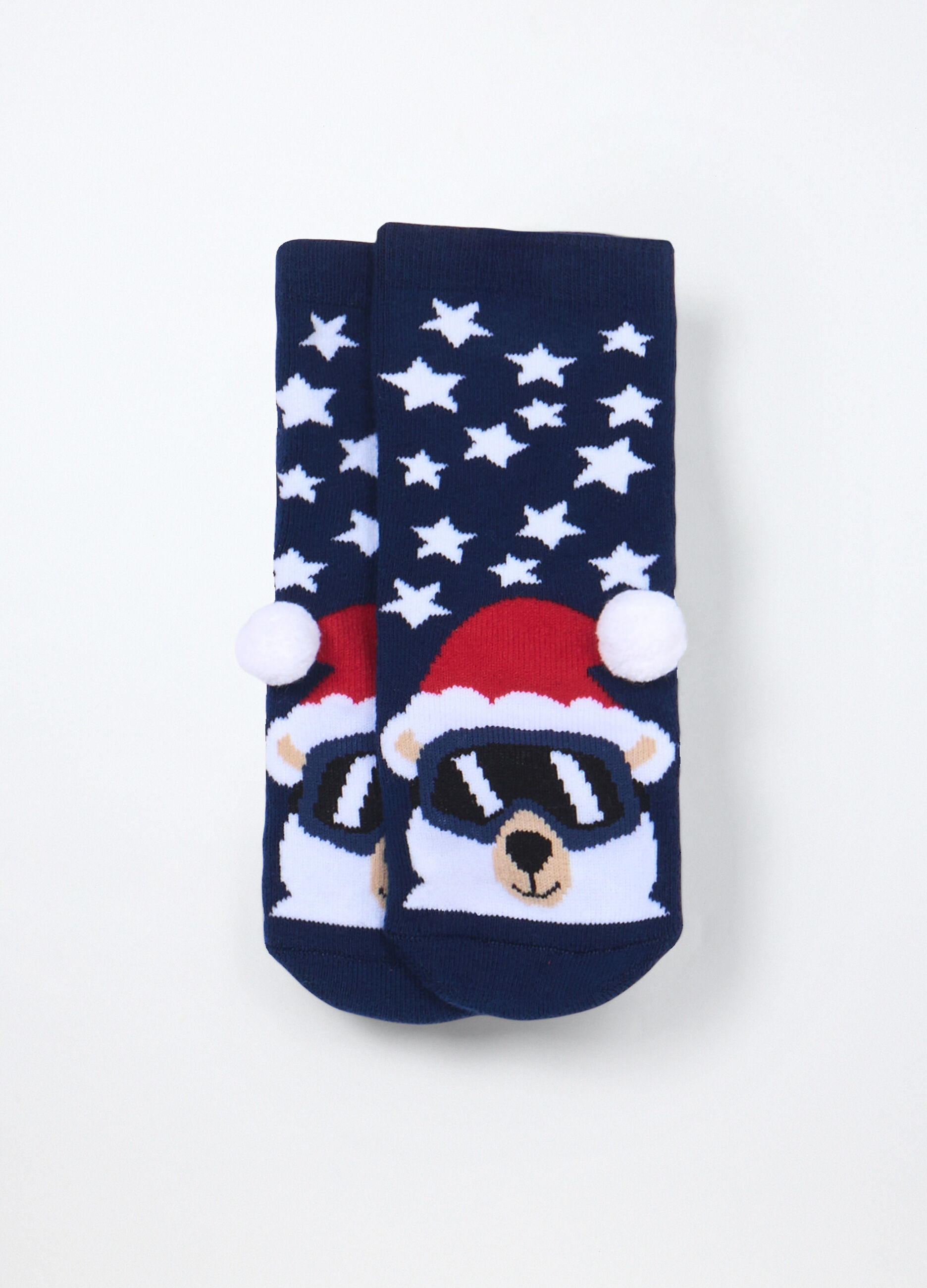 Calze corte antiscivolo in spugna bambino_0