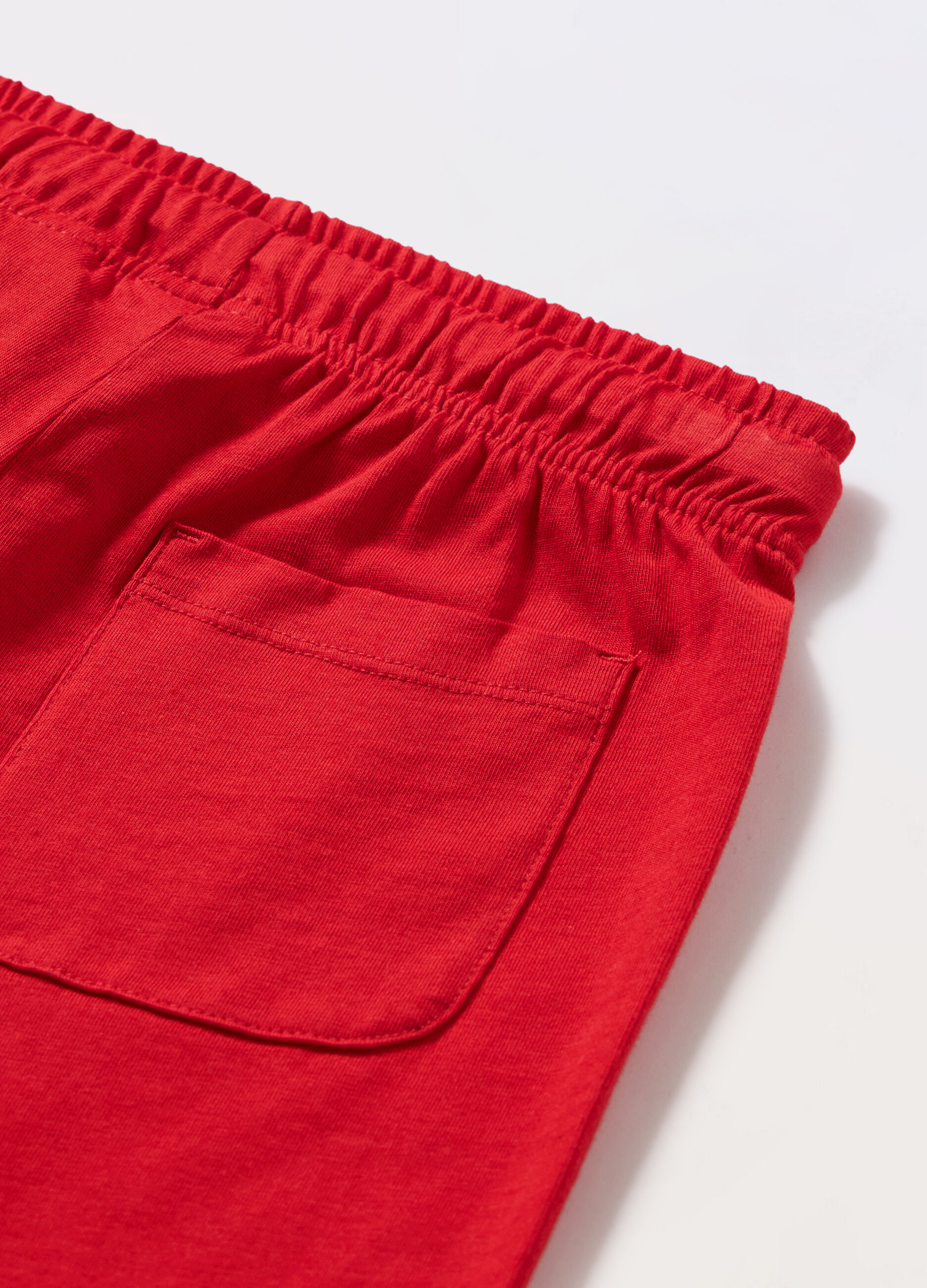 Shorts in jersey di puro cotone bambino_1