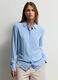 Camicia Fit Regular con colletto alla francese in pura viscosa donna_0