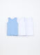 Pack 3 canotte in jersey di puro cotone bambino_0