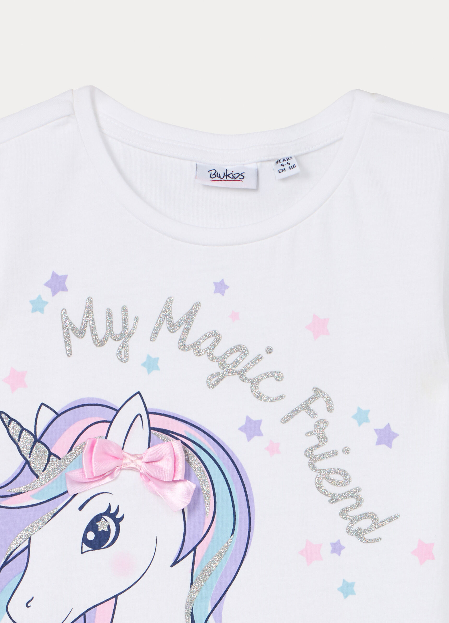 T-shirt in jersey di puro cotone bambina_2