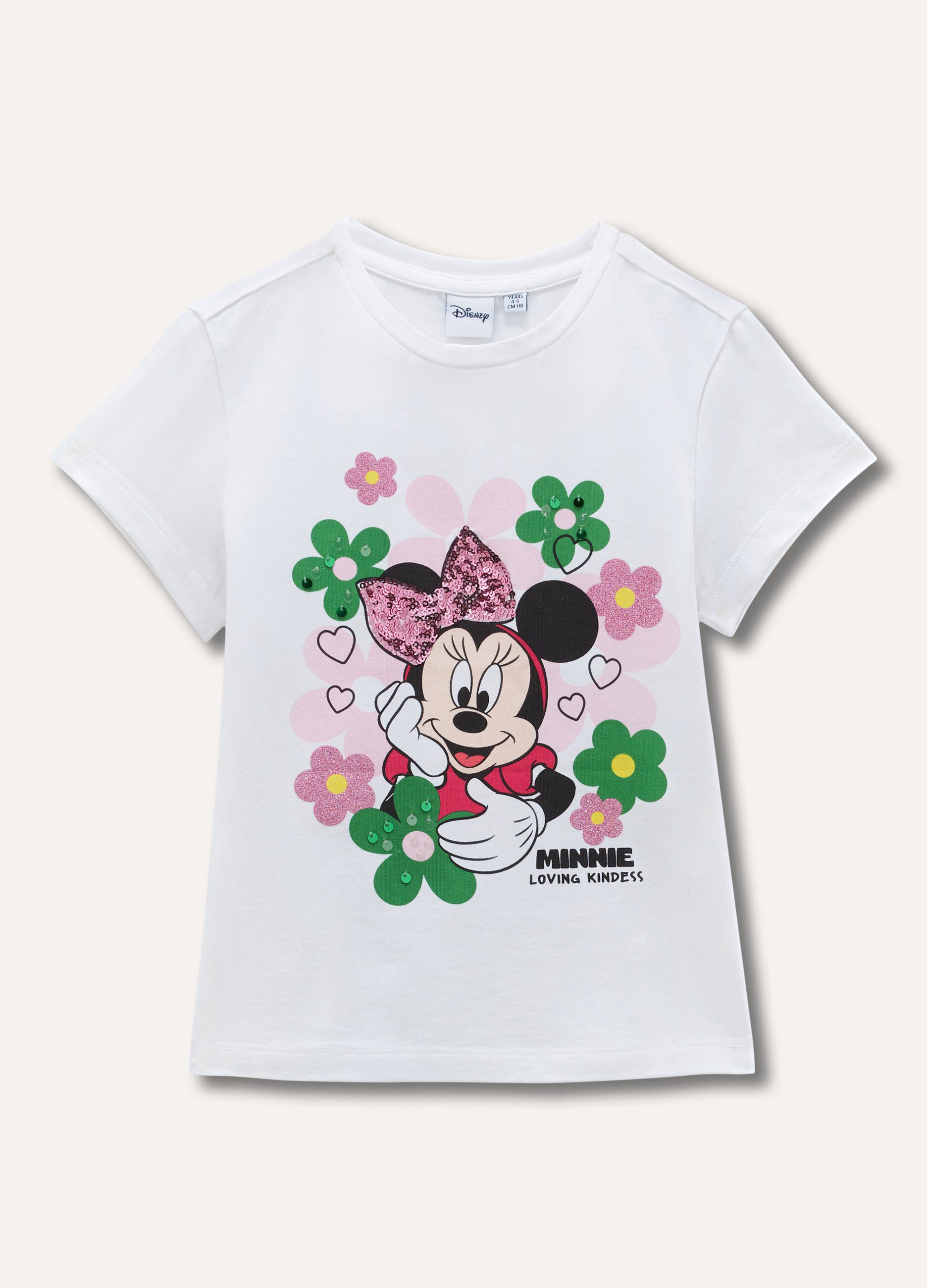 T-shirt in cotone stretch bambina_0
