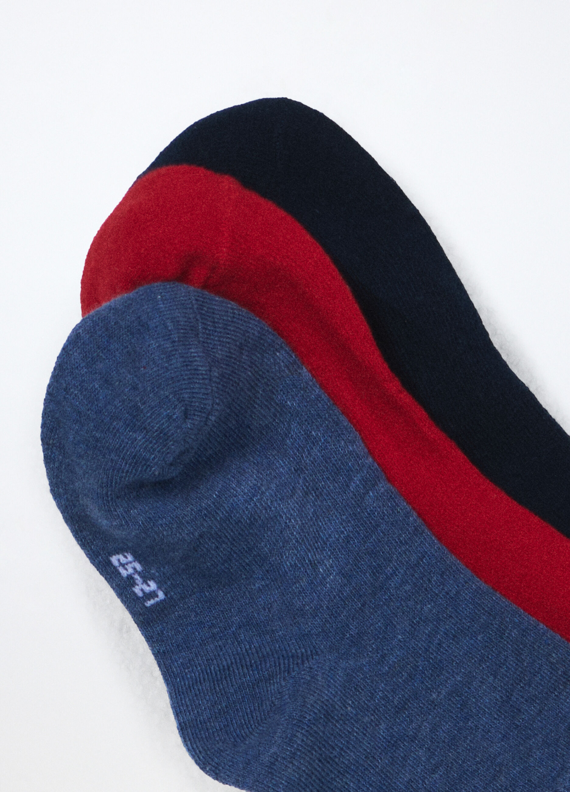 Pack 2 calze lunghe misto cotone stretch bambina_2