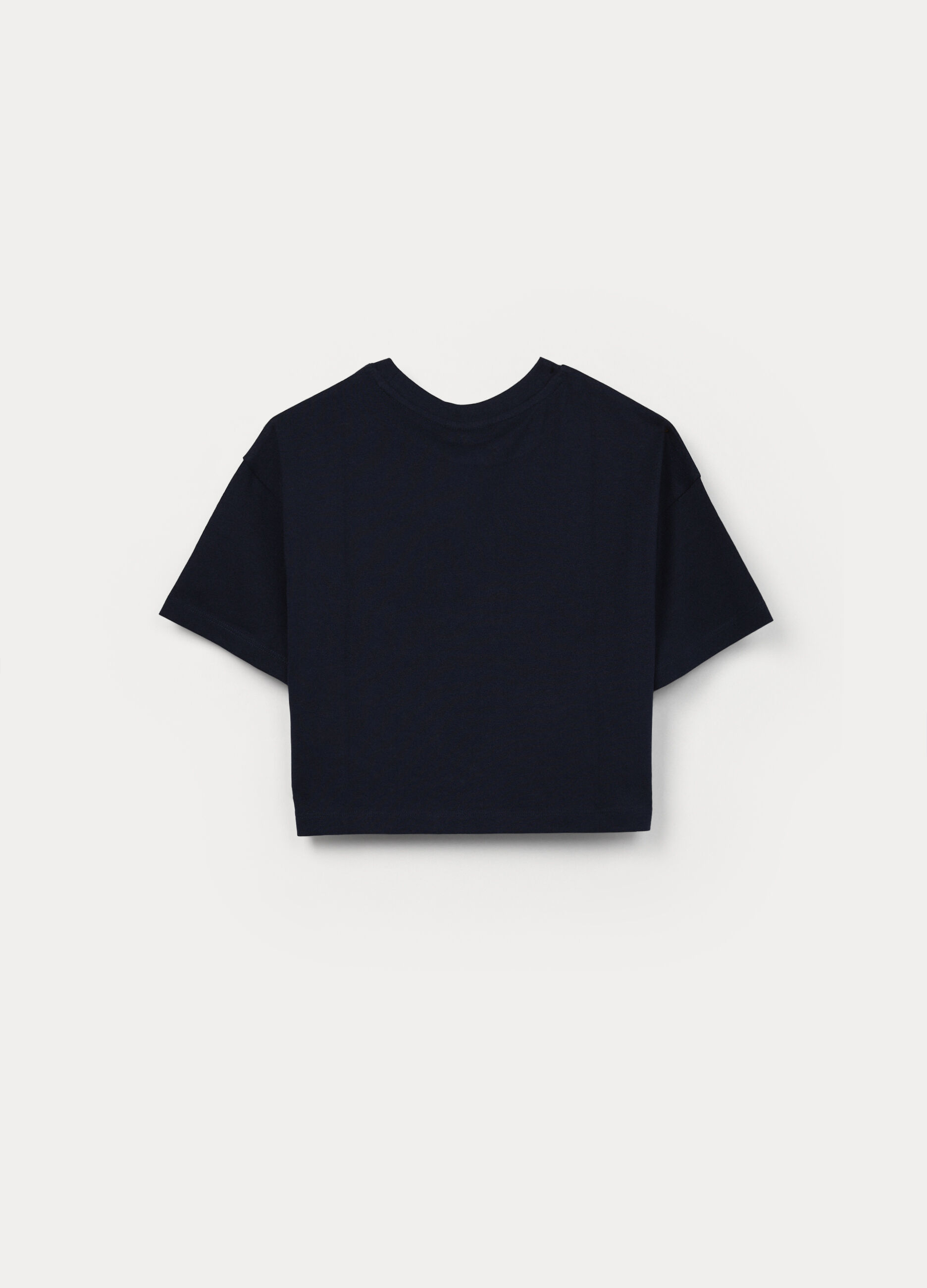 T-shirt in jersey di puro cotone ragazza_1