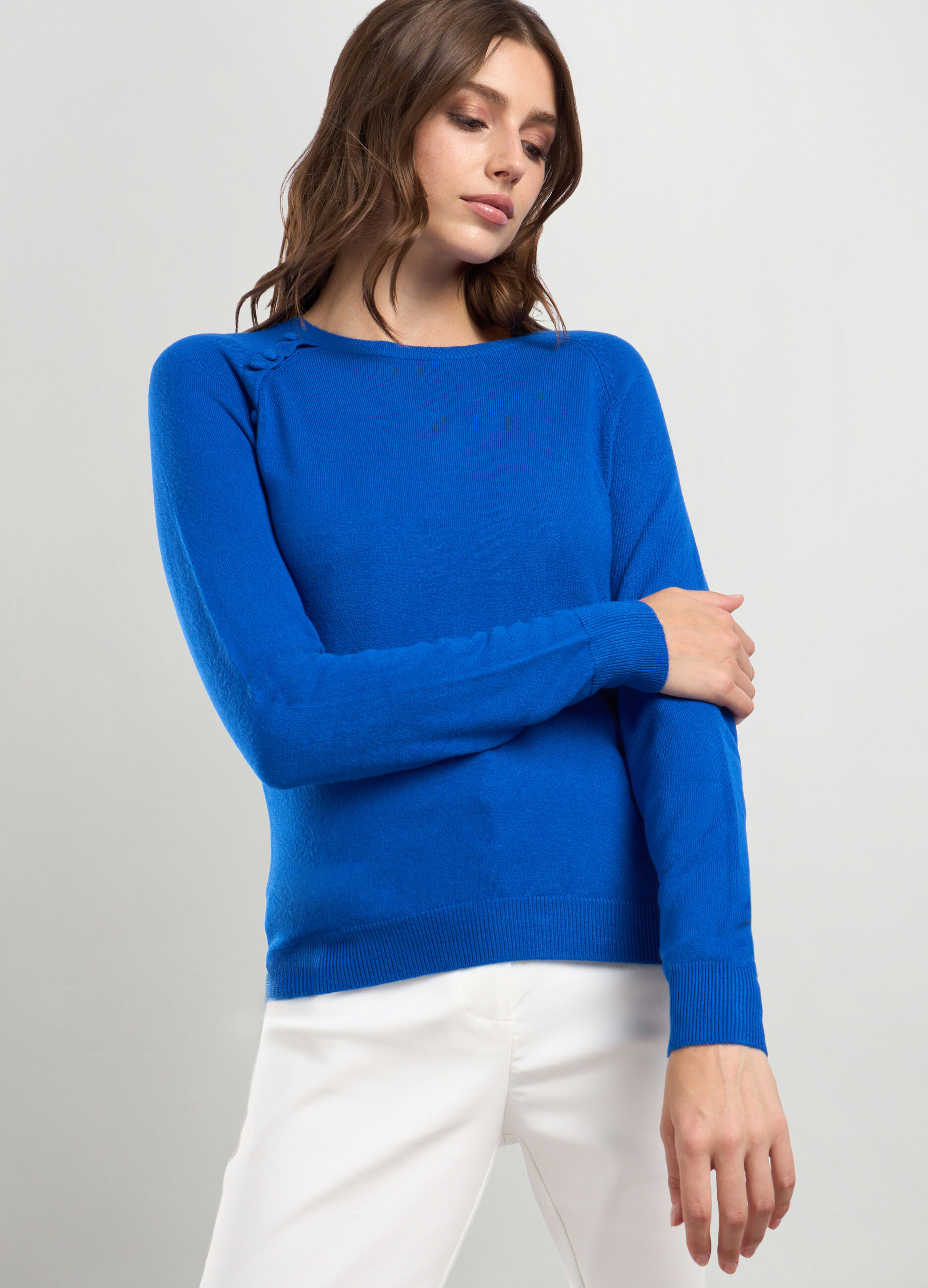 Tricot con maniche raglan donna_2