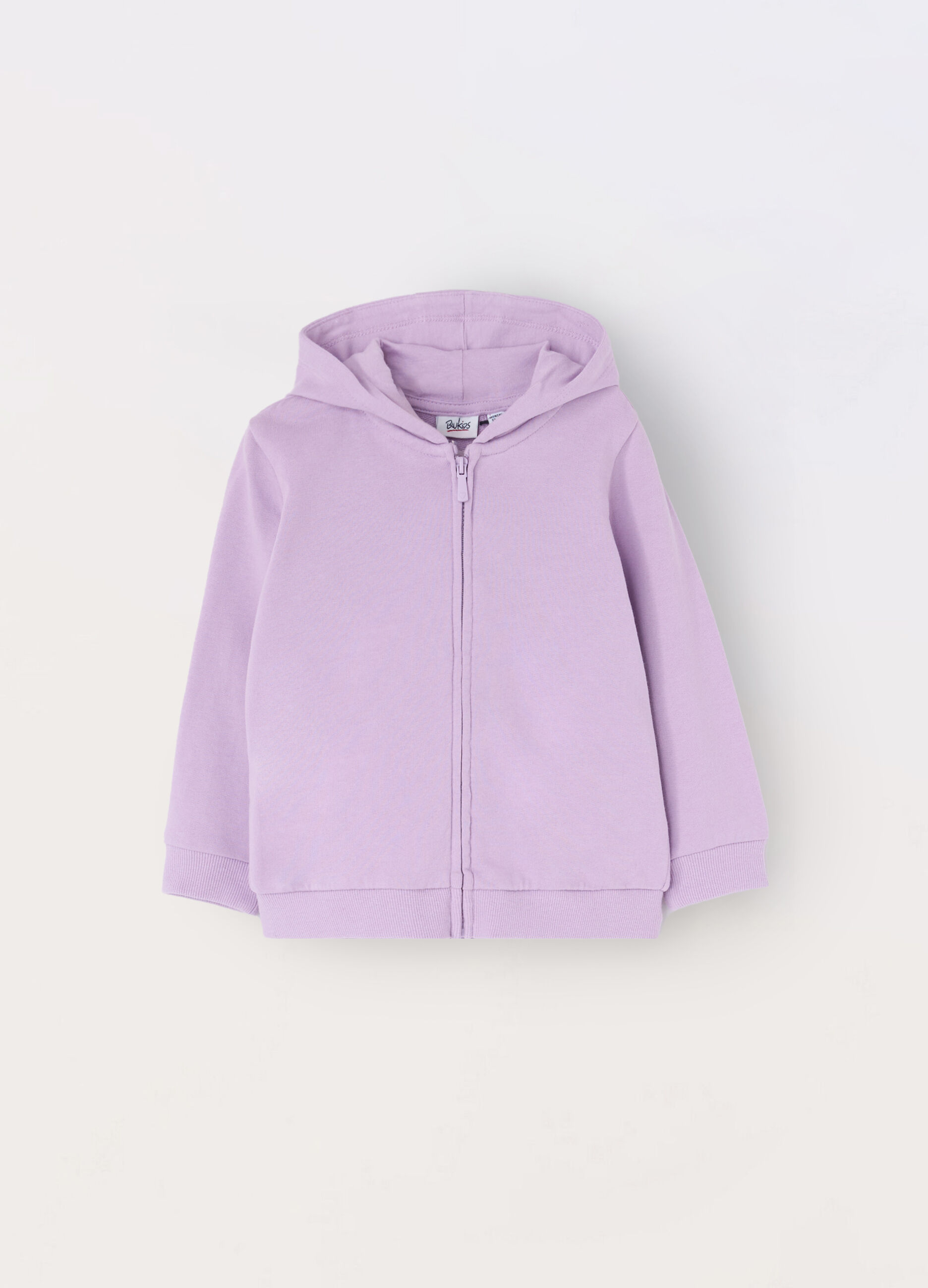 Felpa in french terry di puro cotone neonata_0