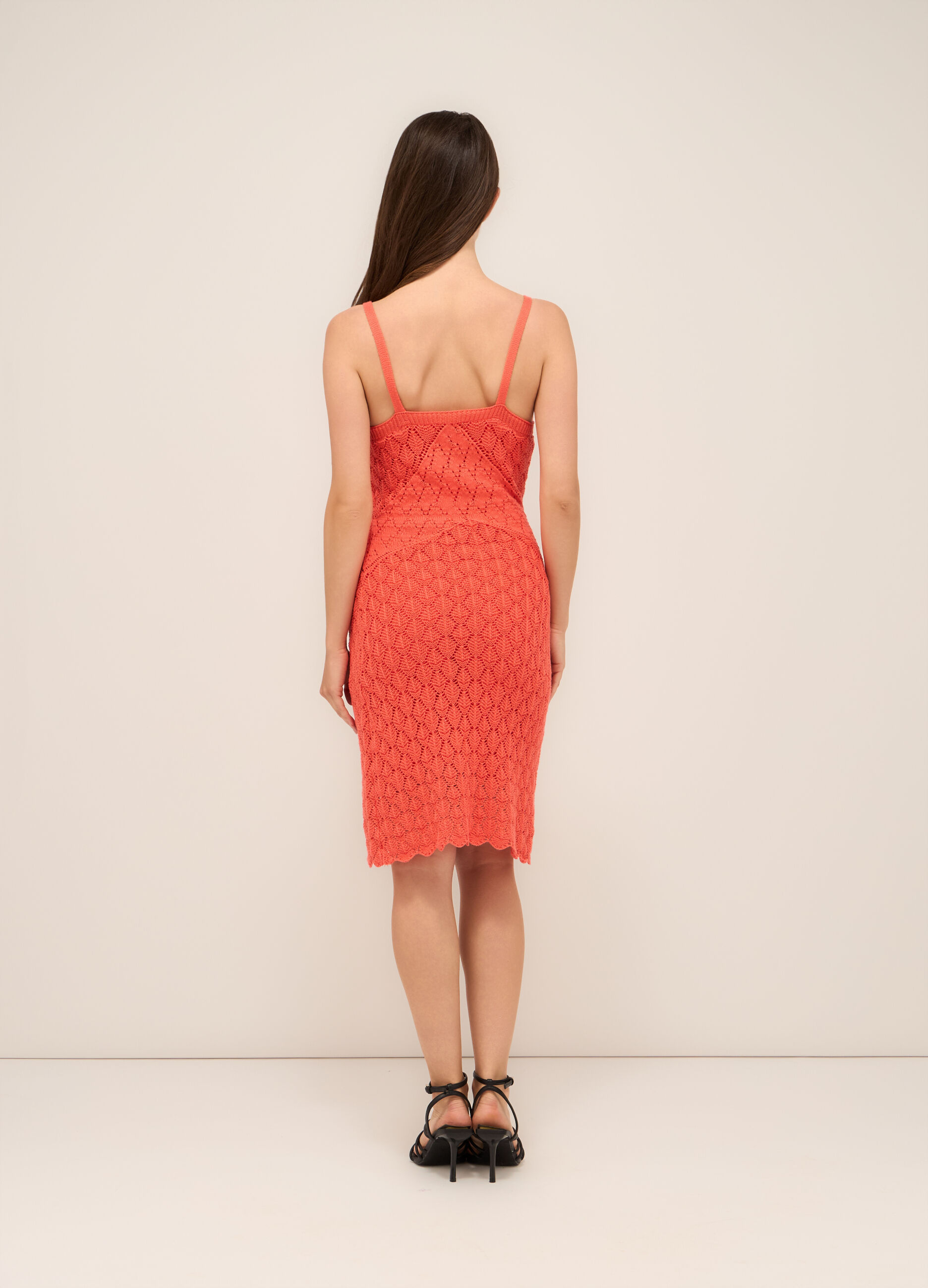 Abito crochet in misto cotone donna_1