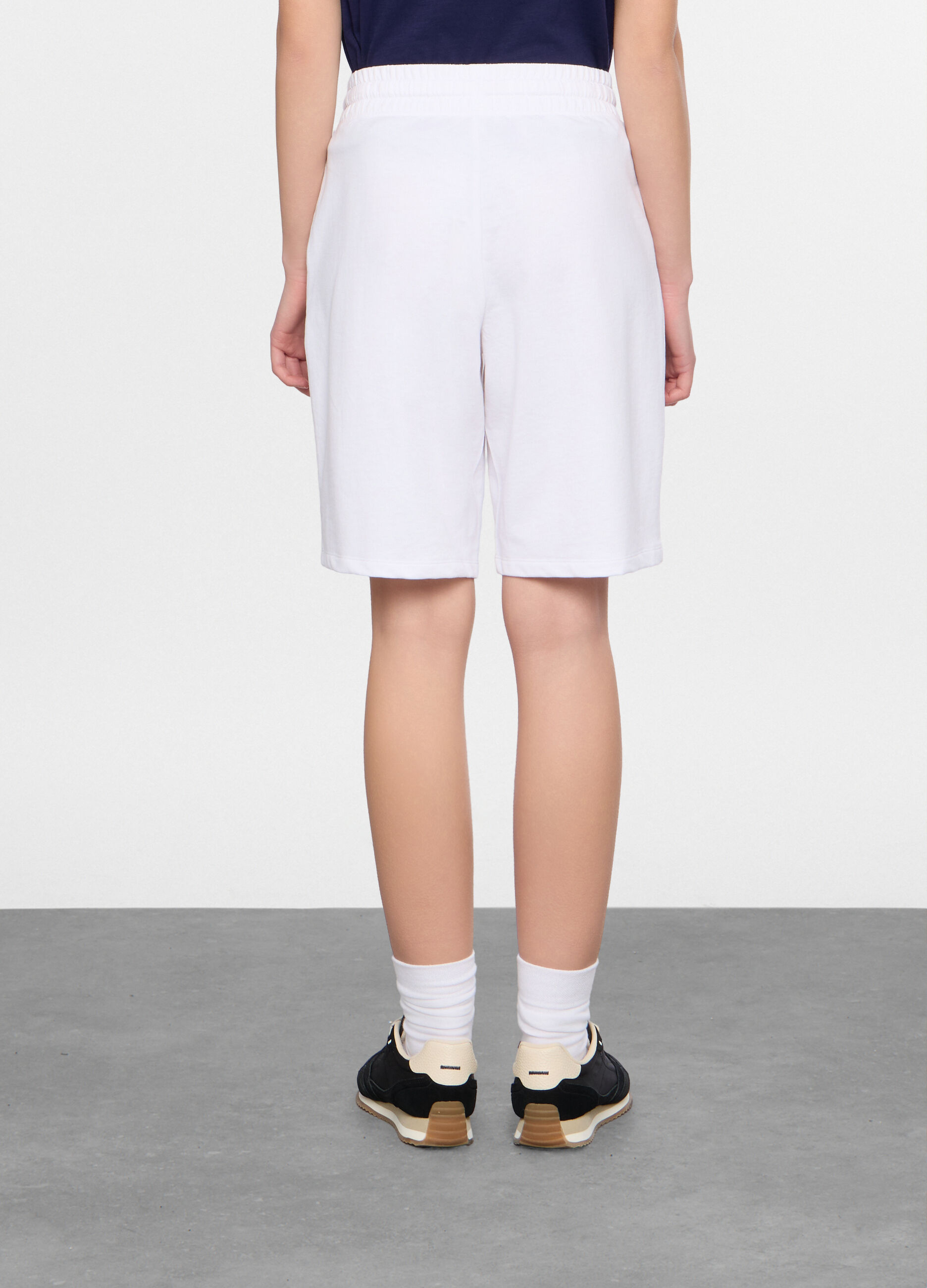 Bermuda regular fit in french terry donna_1