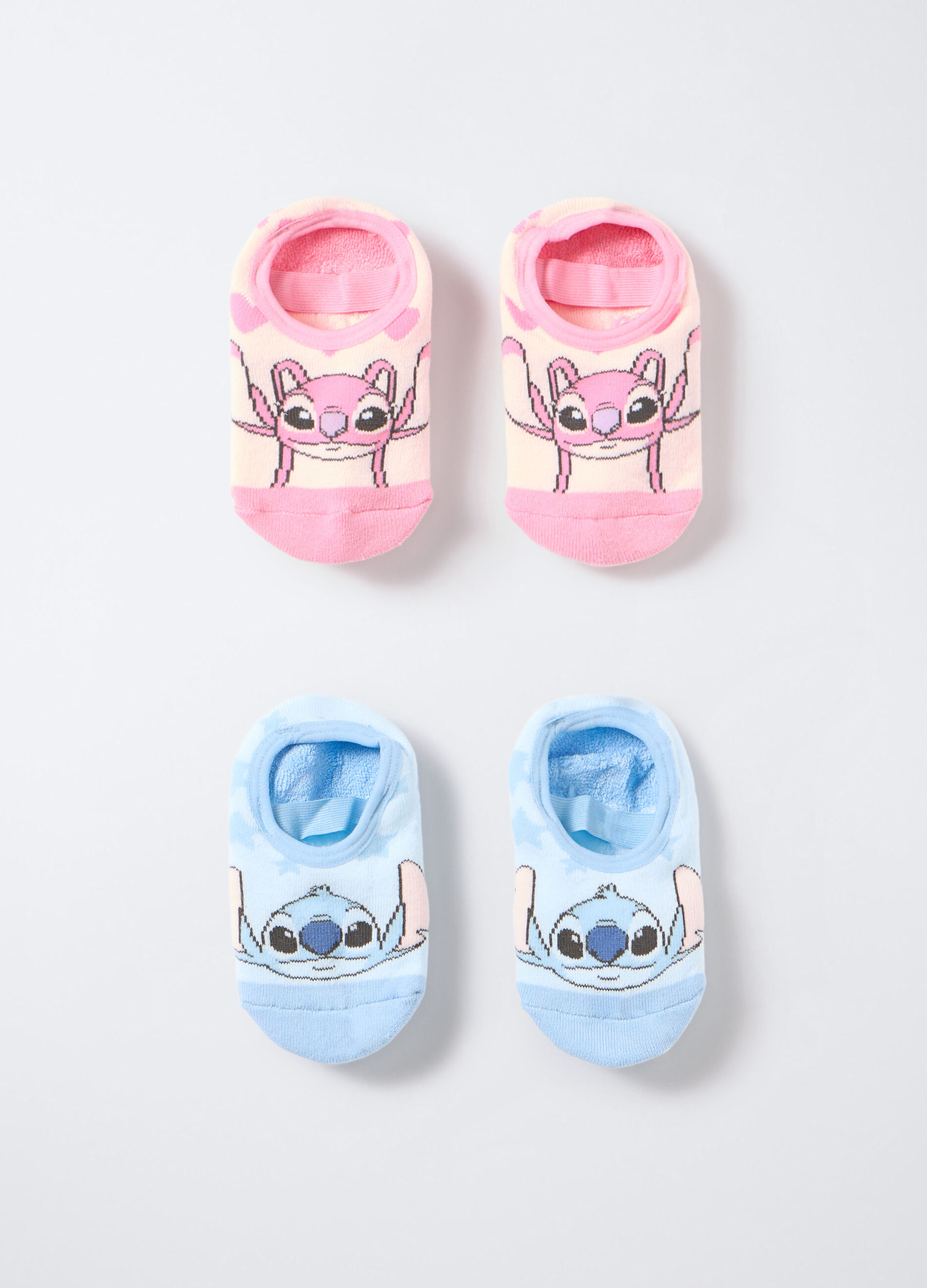 Pack 2 calze corte antiscivolo Disney bambina_0
