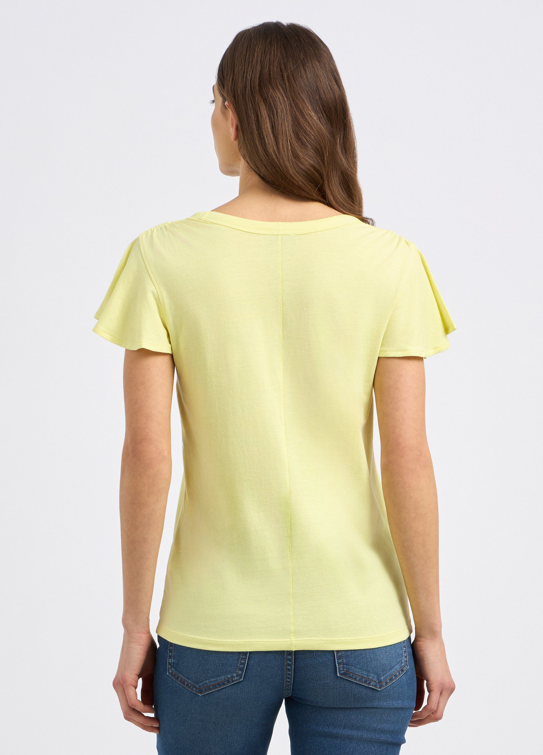 T-shirt in puro cotone donna_1