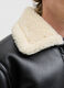 Giubbotto shearling in ECOpelle uomo_5