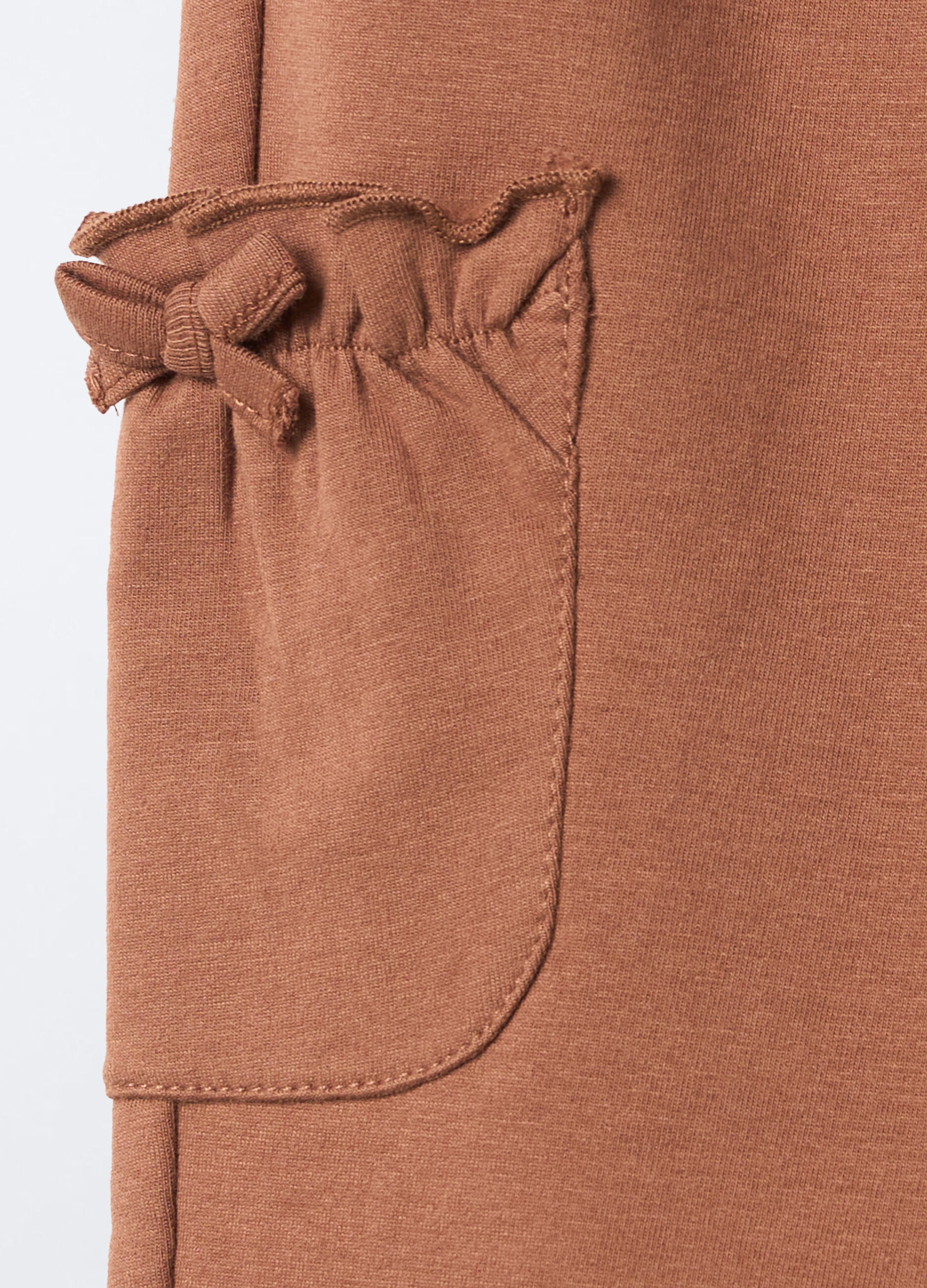 Jogger in felpa di cotone stretch Comfort Fit bimba_2