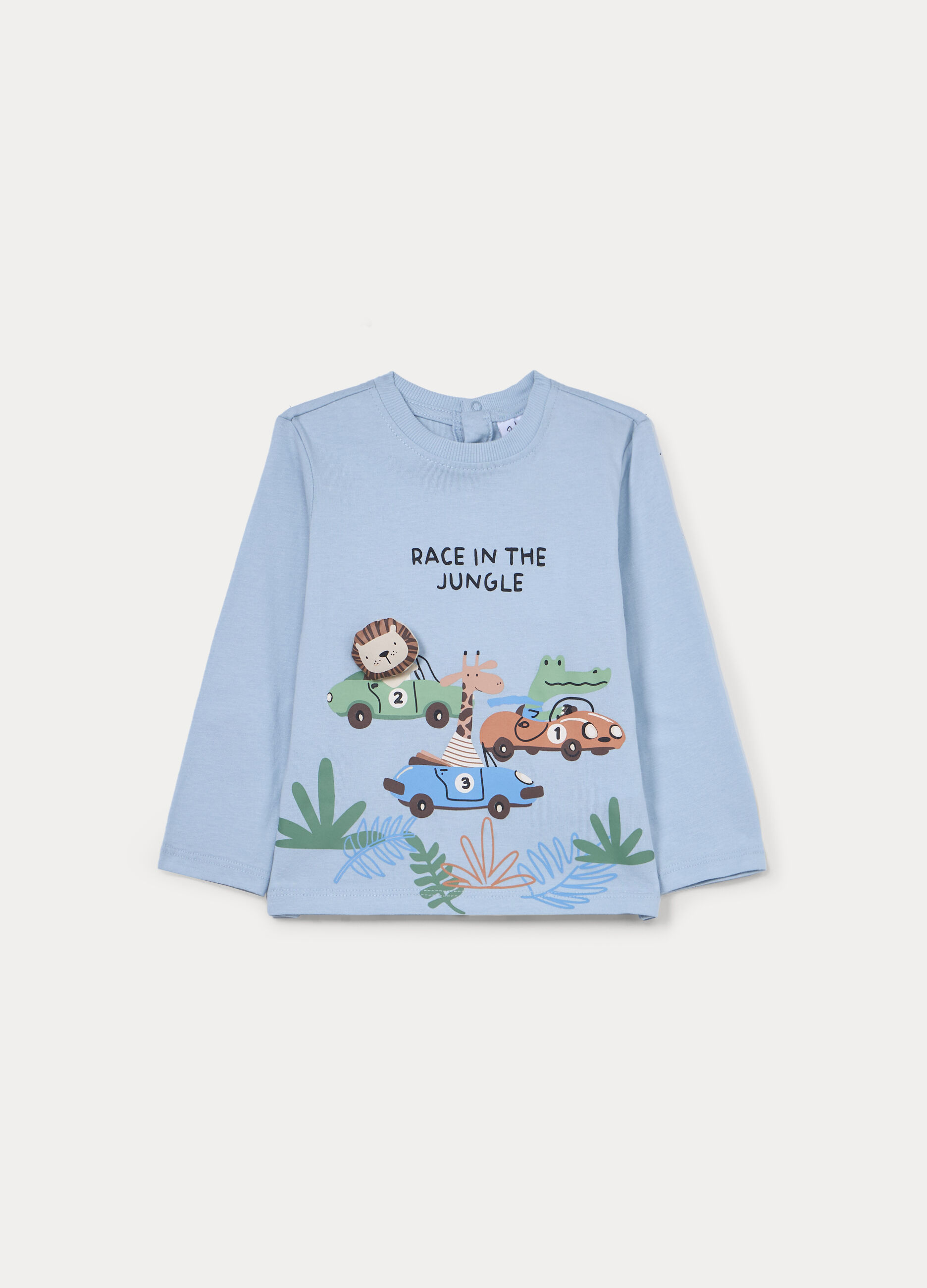 T-shirt in jersey di puro cotone bimbo_0