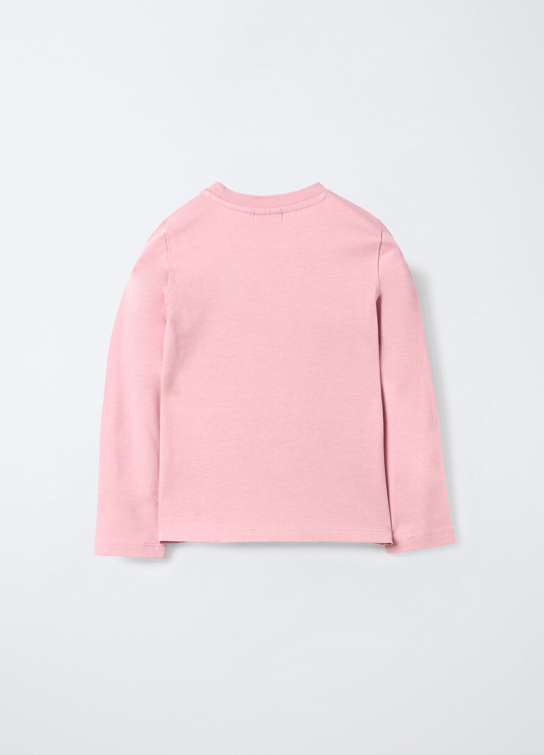 T-shirt in jersey di puro cotone bambina_1