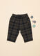 Pantaloni a quadri in cotone_0