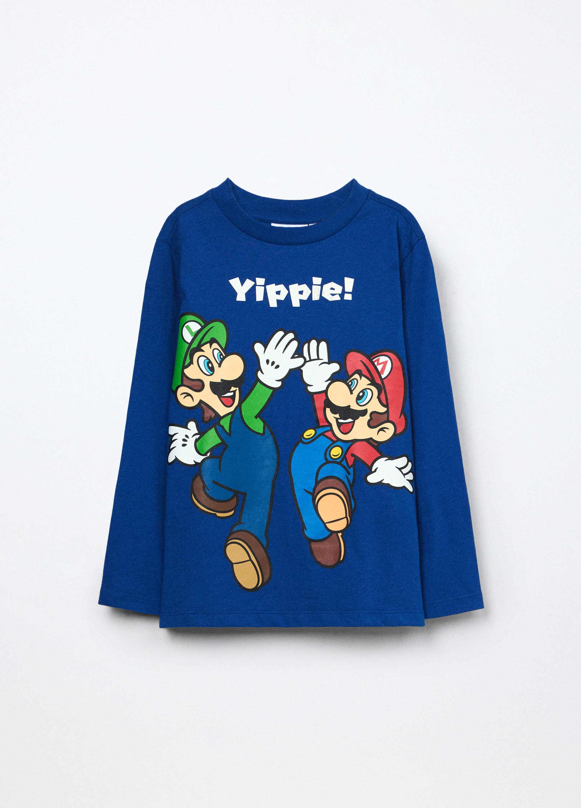 T-shirt in jersey di puro cotone bambino_0