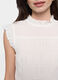 Blusa slim fit cr&ecirc;pe misto viscosa donna_2