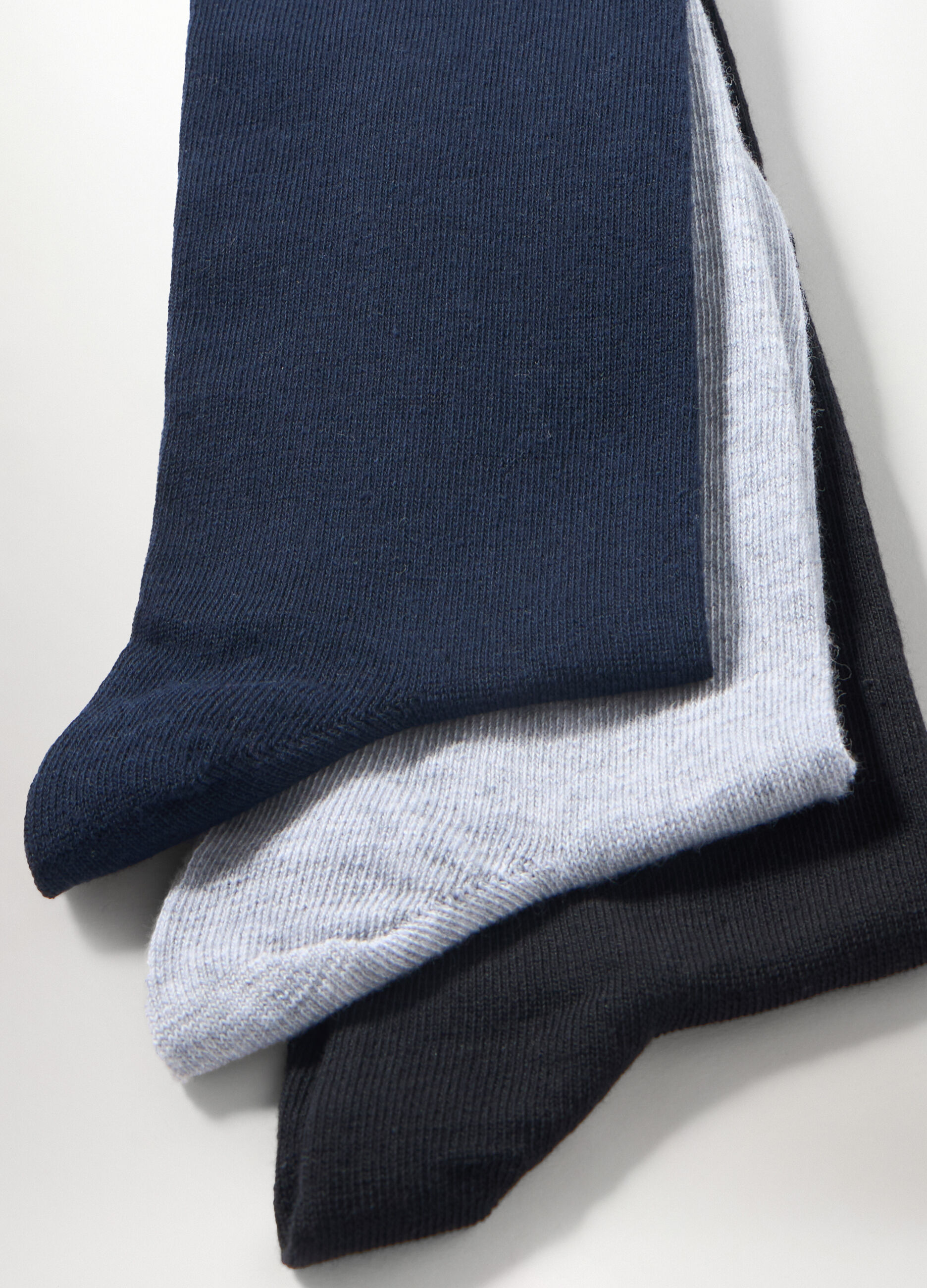 3 pack calze al ginocchio in misto cotone uomo_1