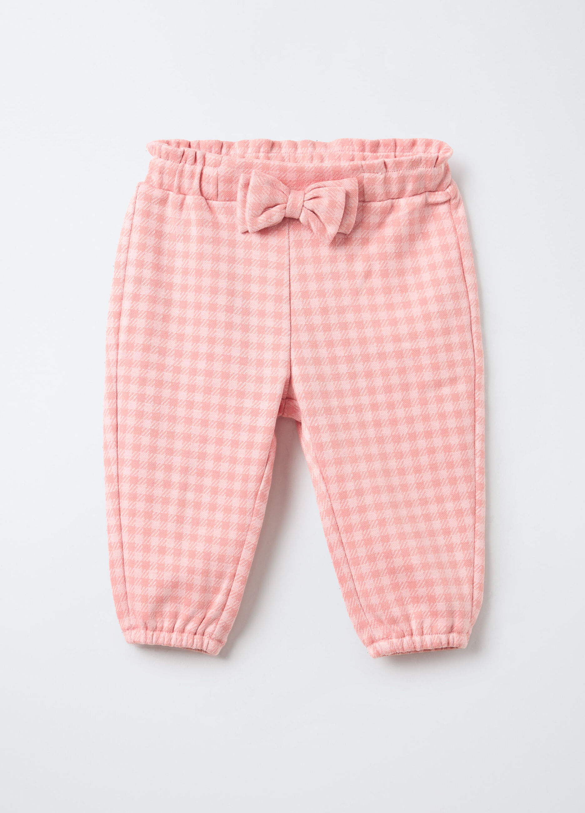Pantaloni in punto milano misto viscosa Comfort Fit neonata_0