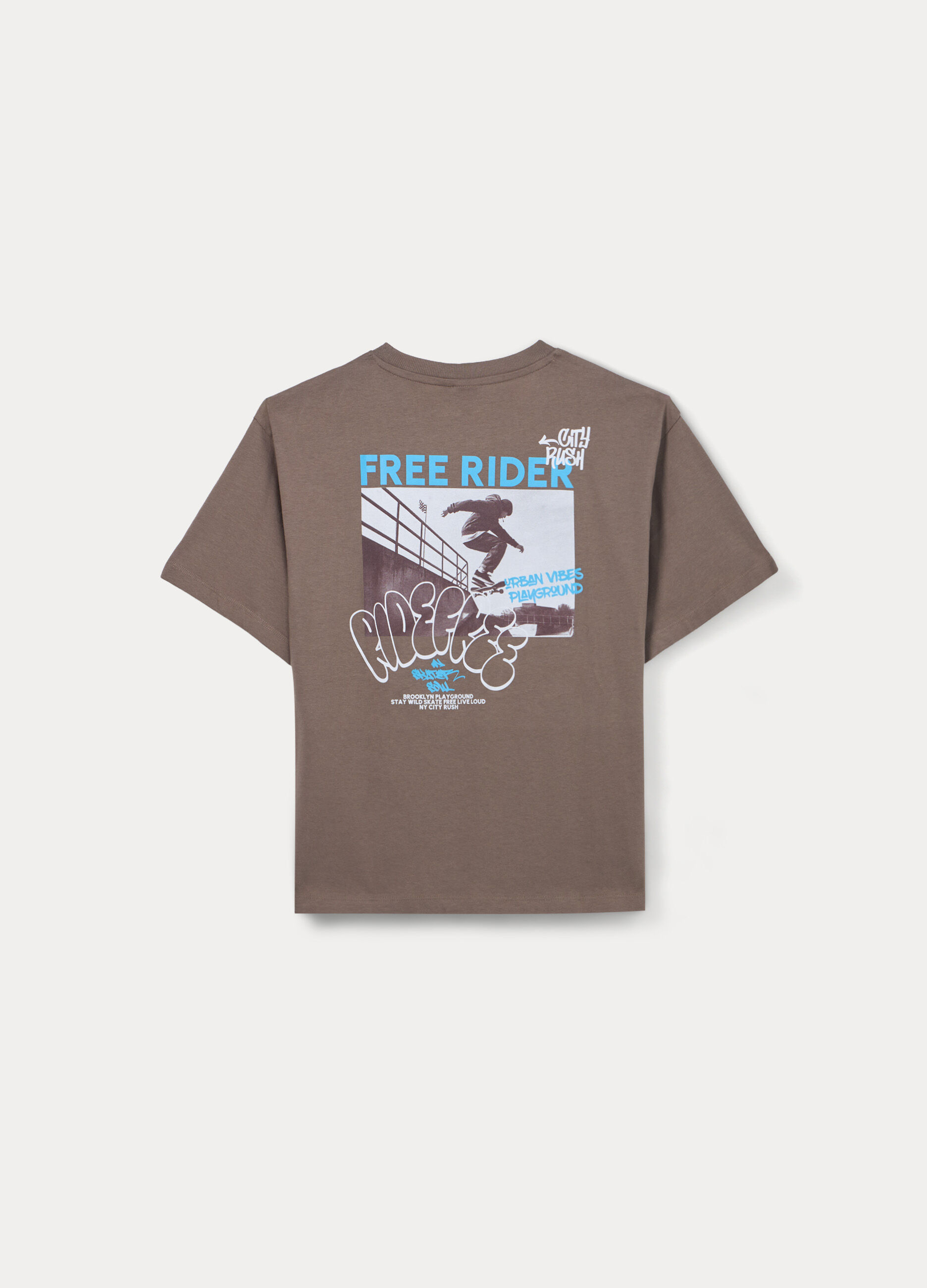 T-shirt in jersey di puro cotone ragazzo_1