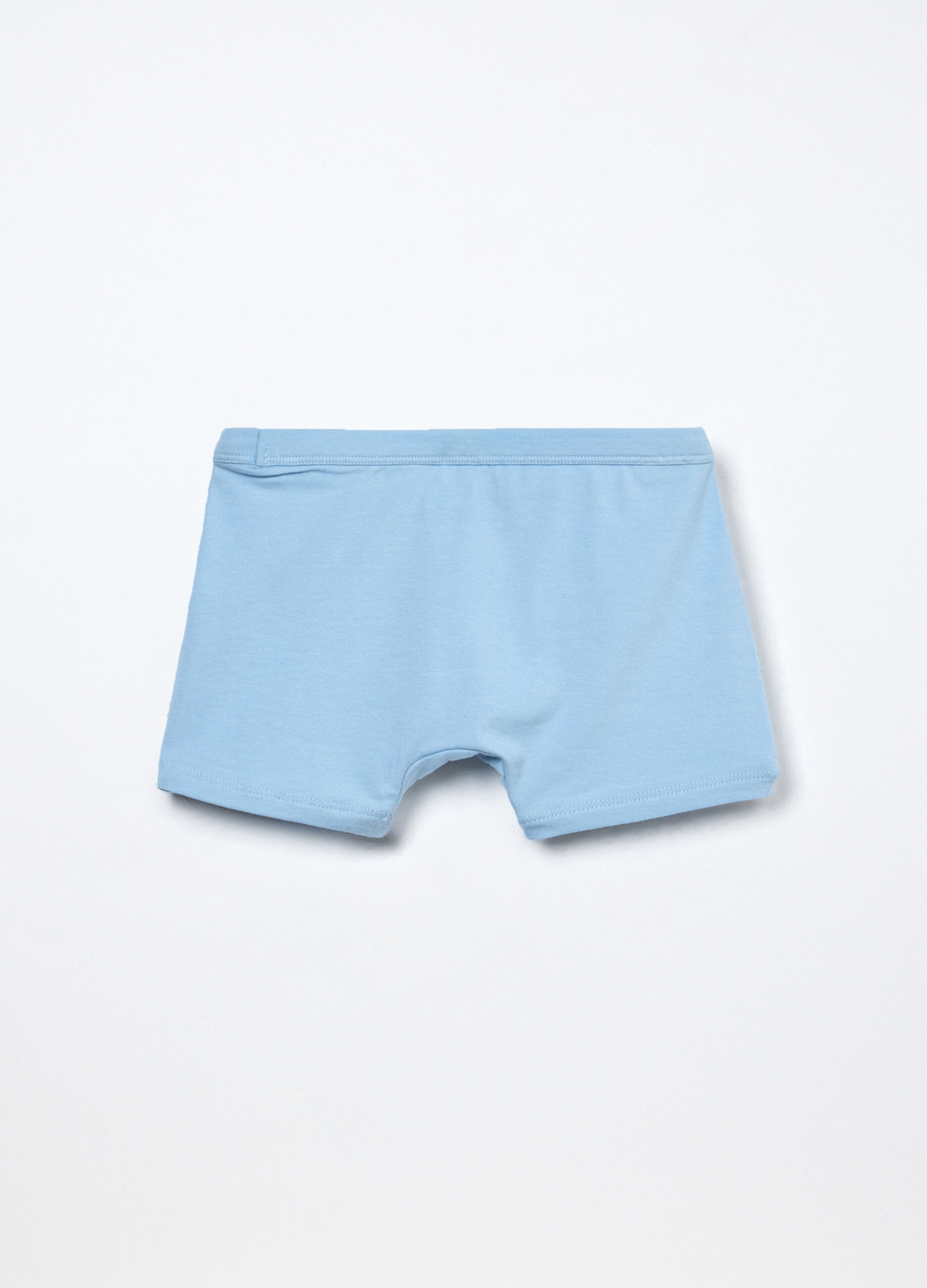 Boxer in jersey di cotone stretch bambino_1