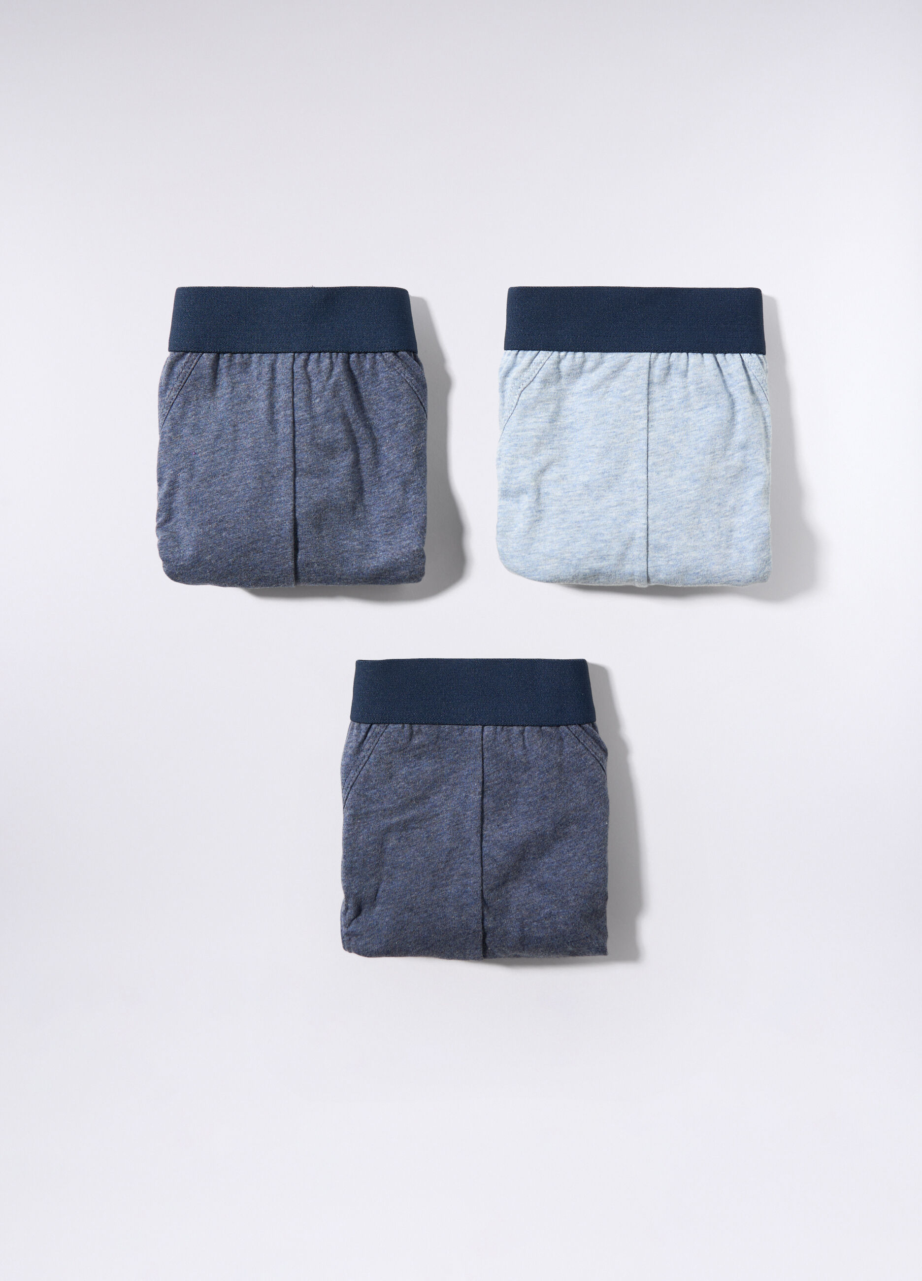 3 pack slip m&eacute;lange con elastico uomo_1
