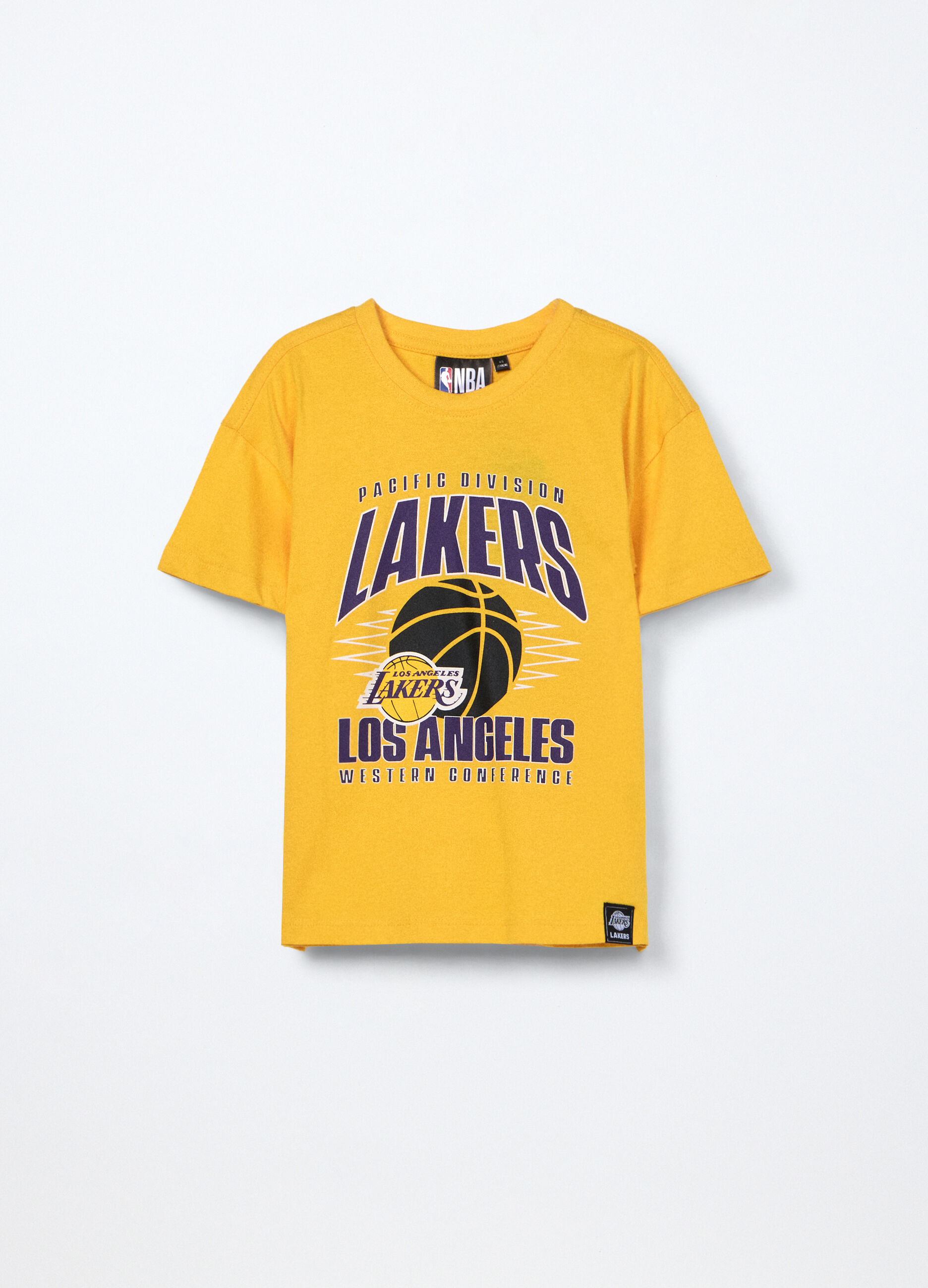 T-shirt in jersey NBA di puro cotone bambino