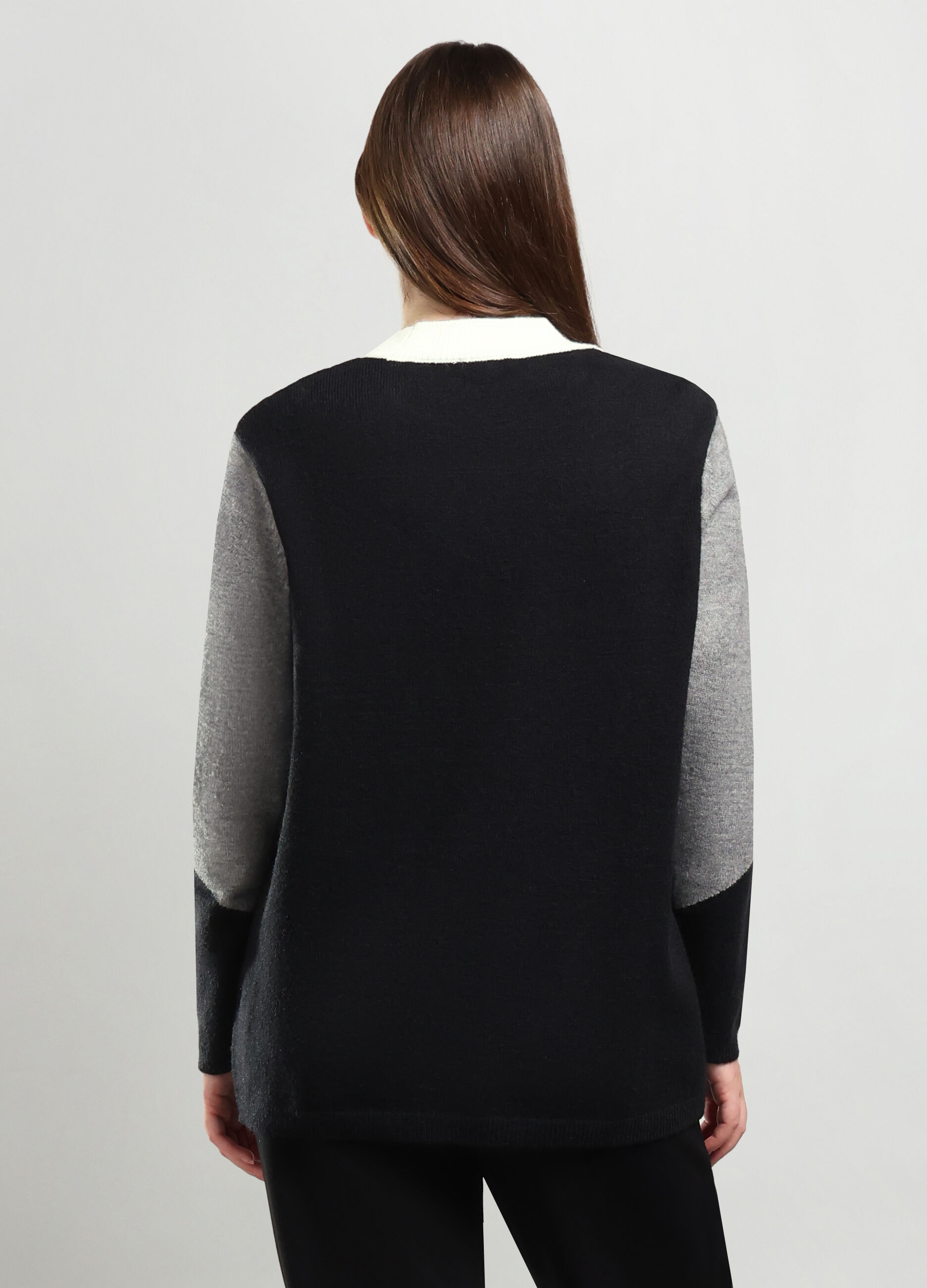 Tricot jacquard donna curvy_1