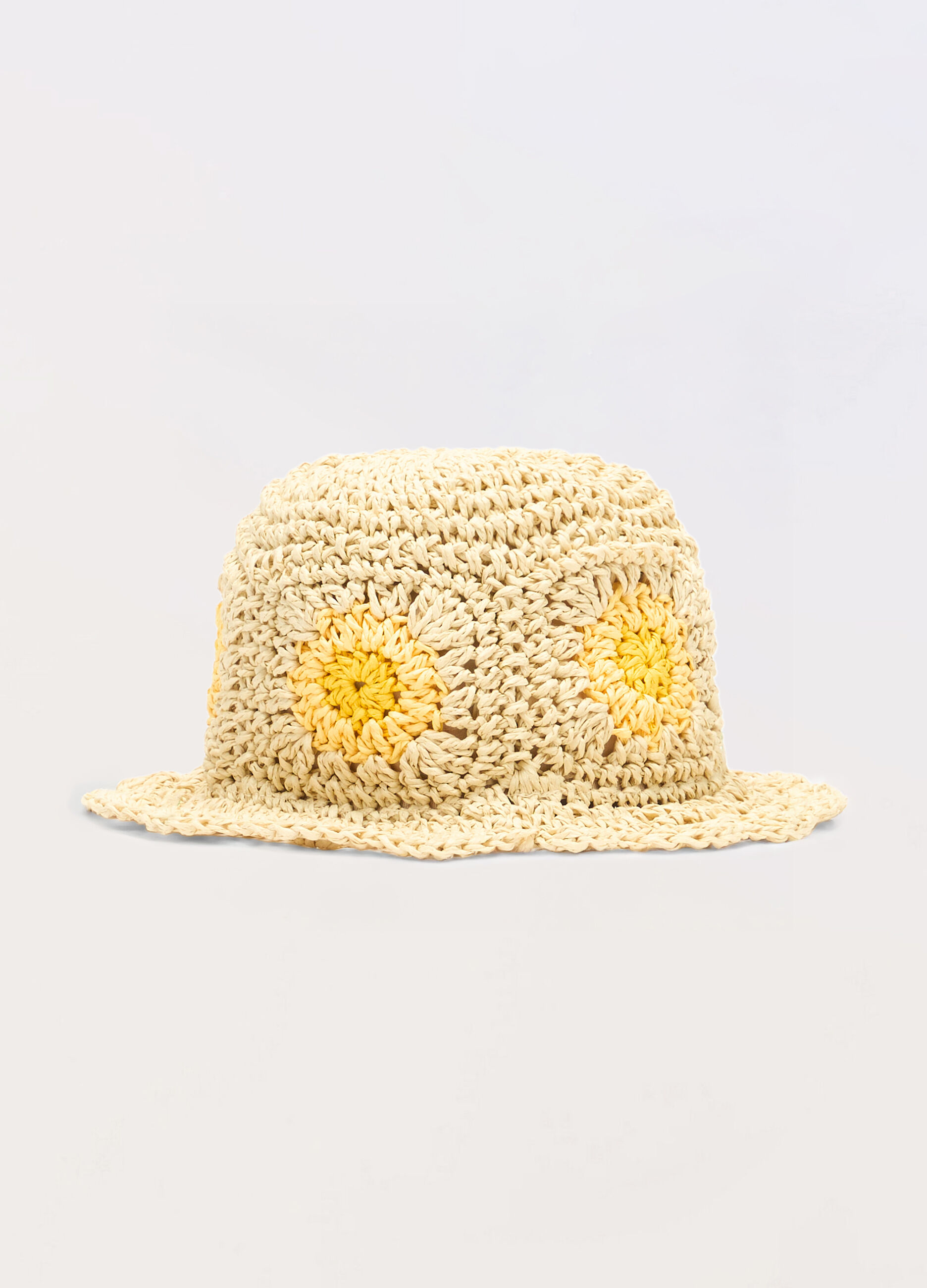 Cappello da pescatore in carta tessile neonata_0