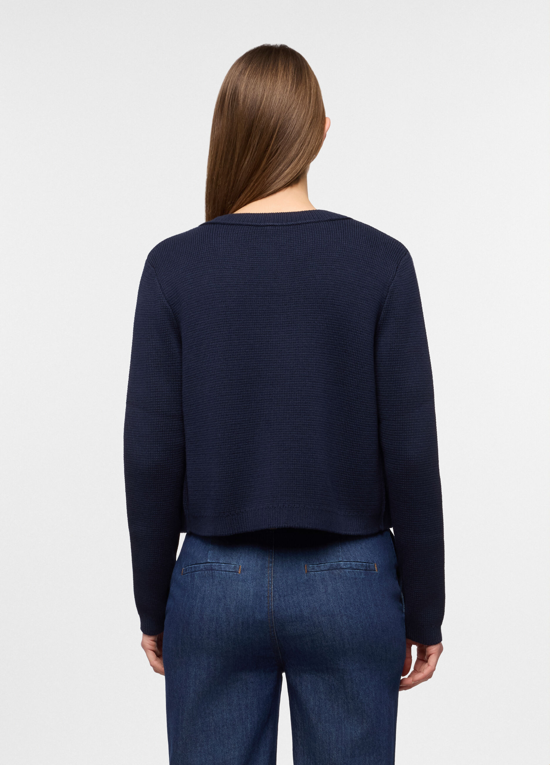 Cardigan mono bottone donna_1