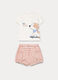 Jogging set in jersey di cotone stretch neonato_0