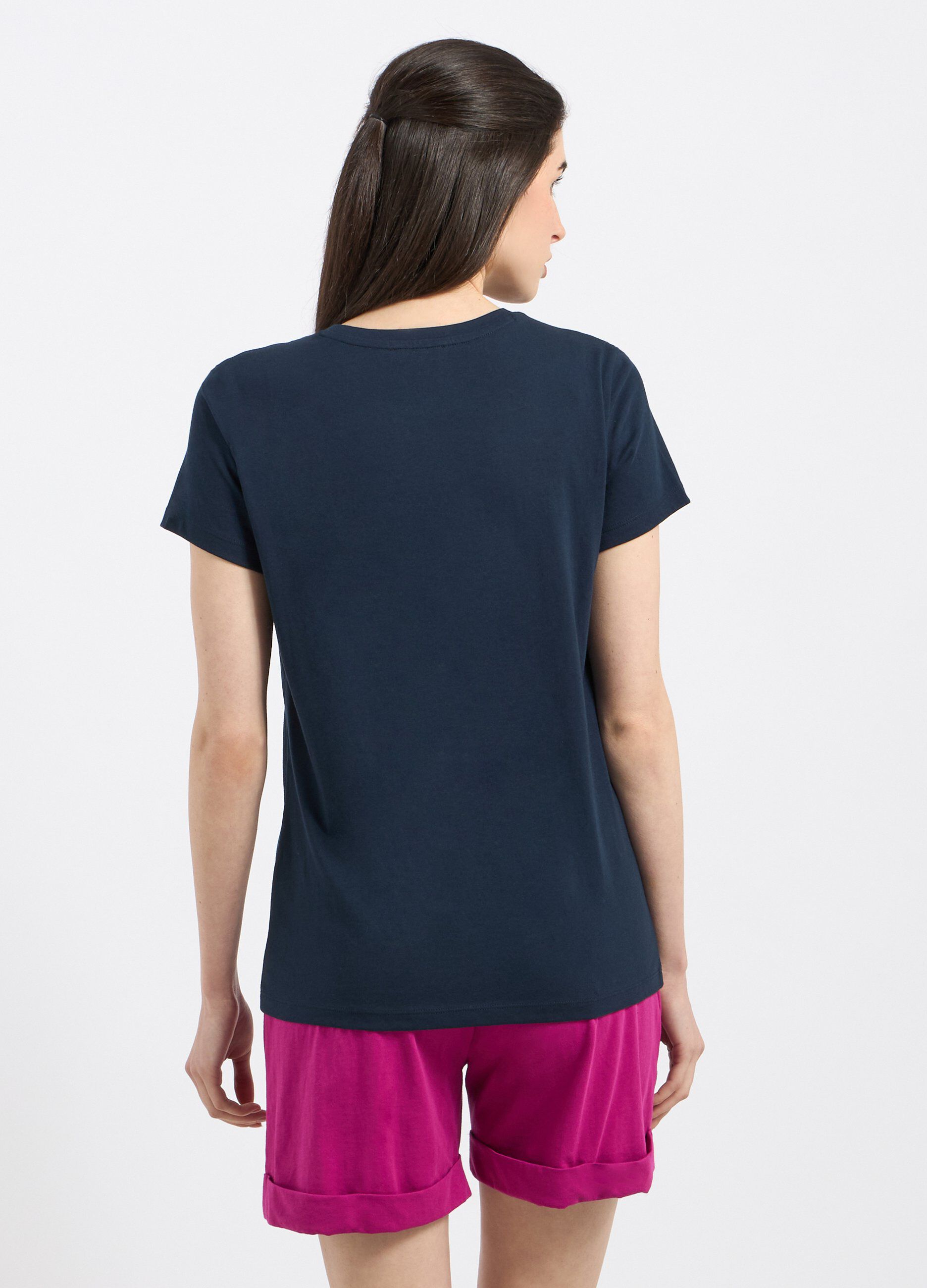 T-shirt in puro cotone donna_1