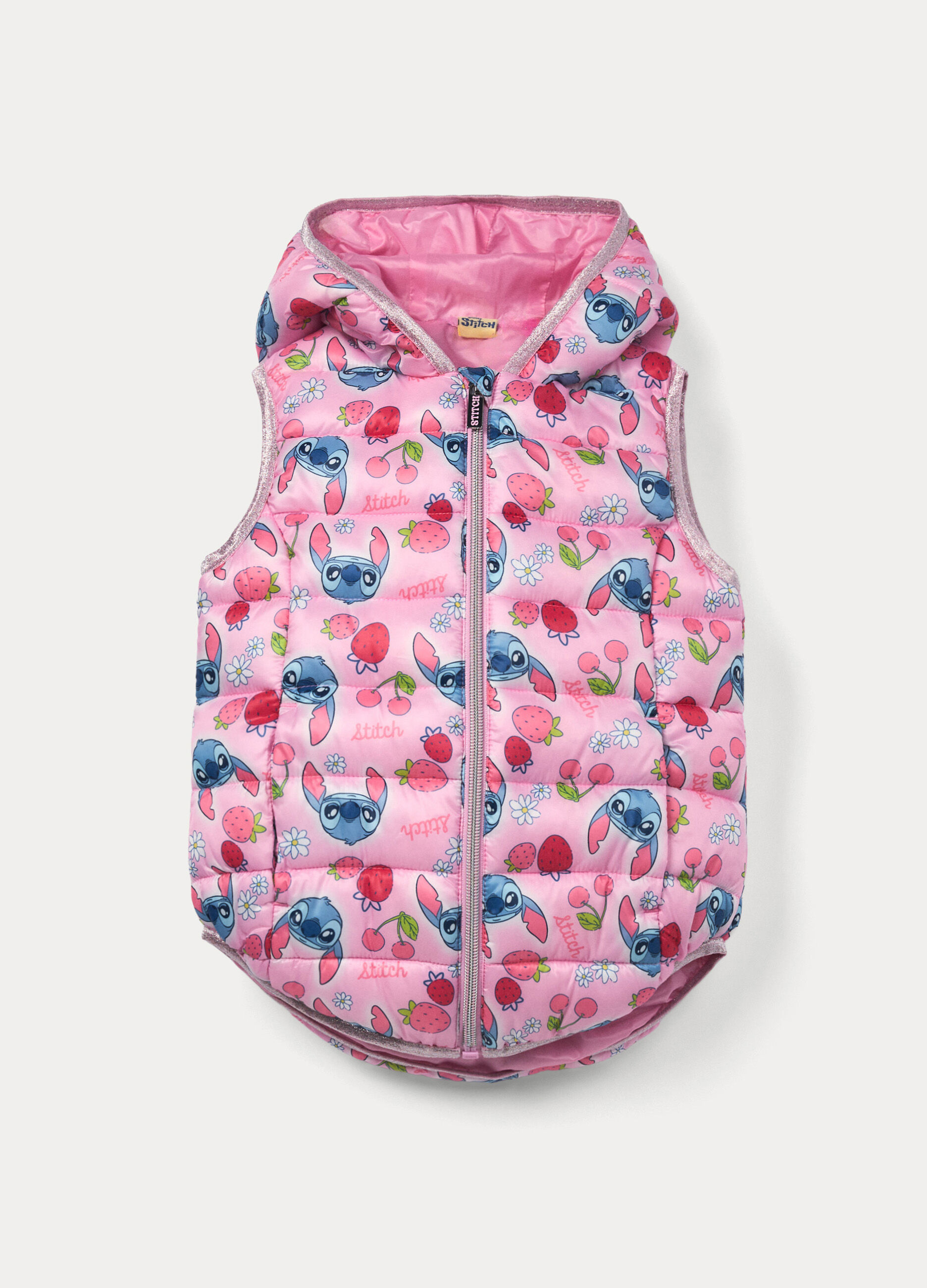 Giubbino Stitch smanicato bambina_0