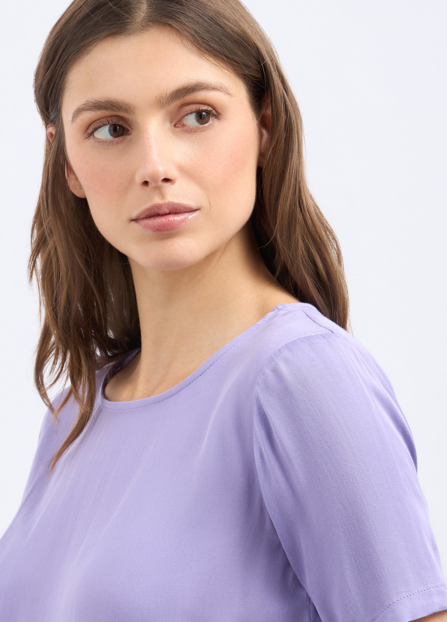 T-shirt in pura viscosa donna_2
