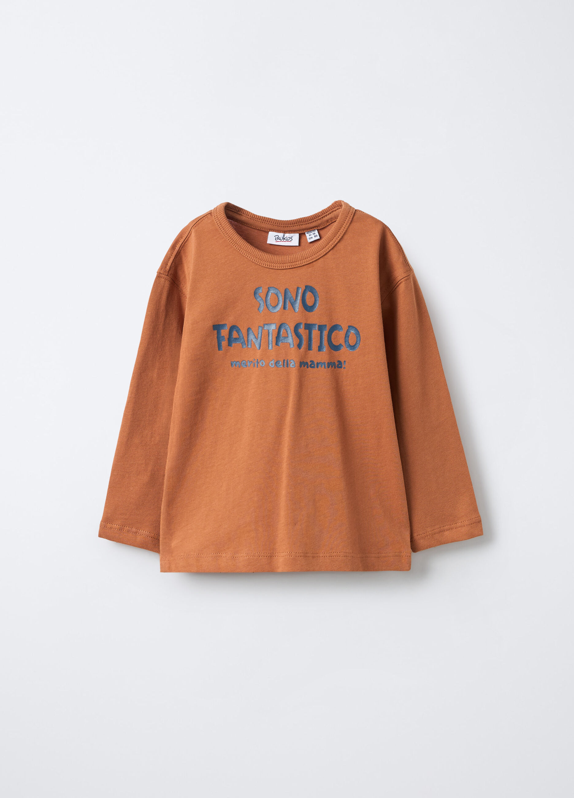 T-shirt in jersey di puro cotone bimbo_0