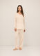 Set pigiama lungo in pura viscosa donna_0
