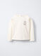 T-shirt in jersey di puro cotone Box Fit bambina_0