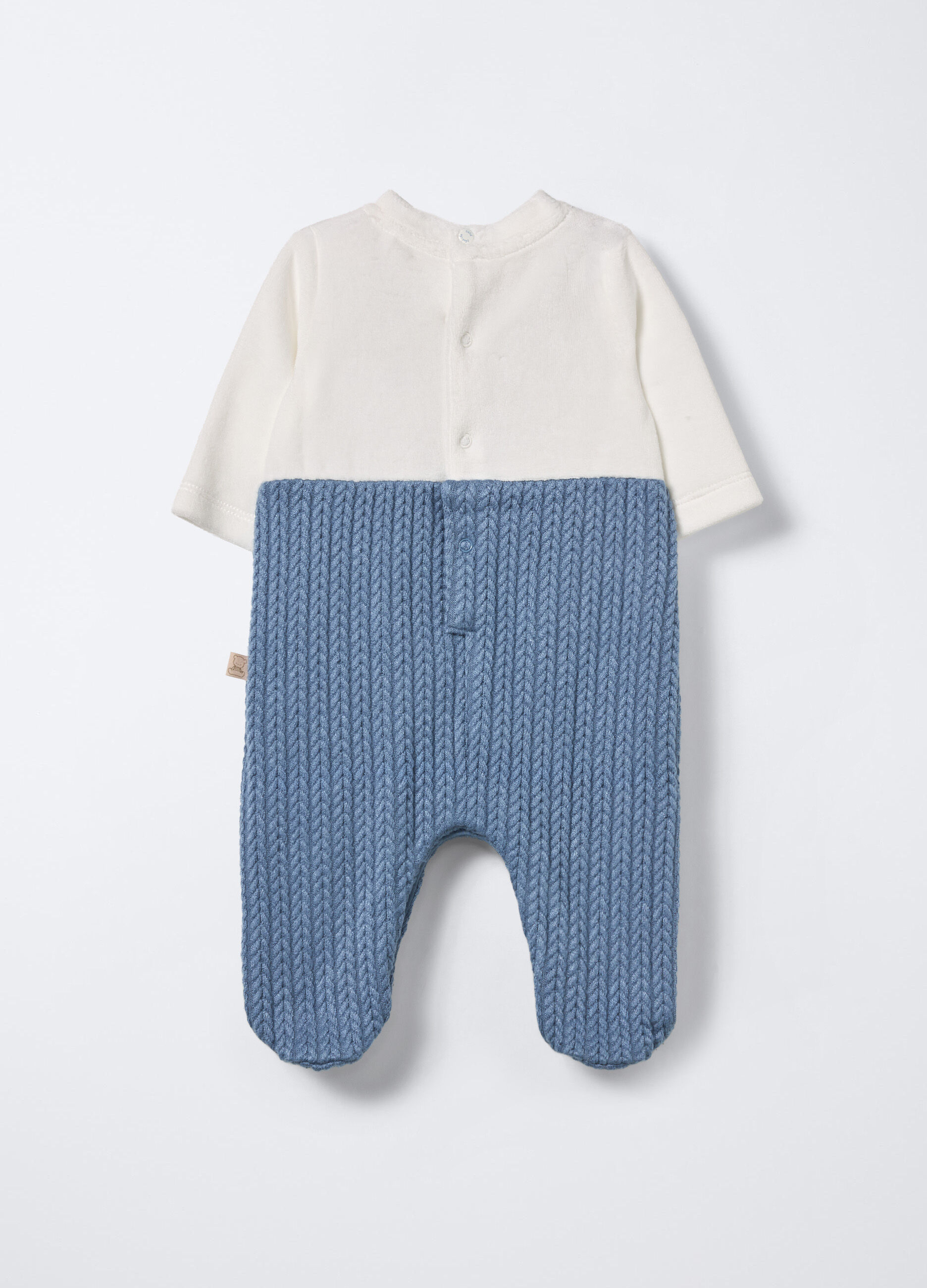 Tutina velour misto viscosa neonato_1