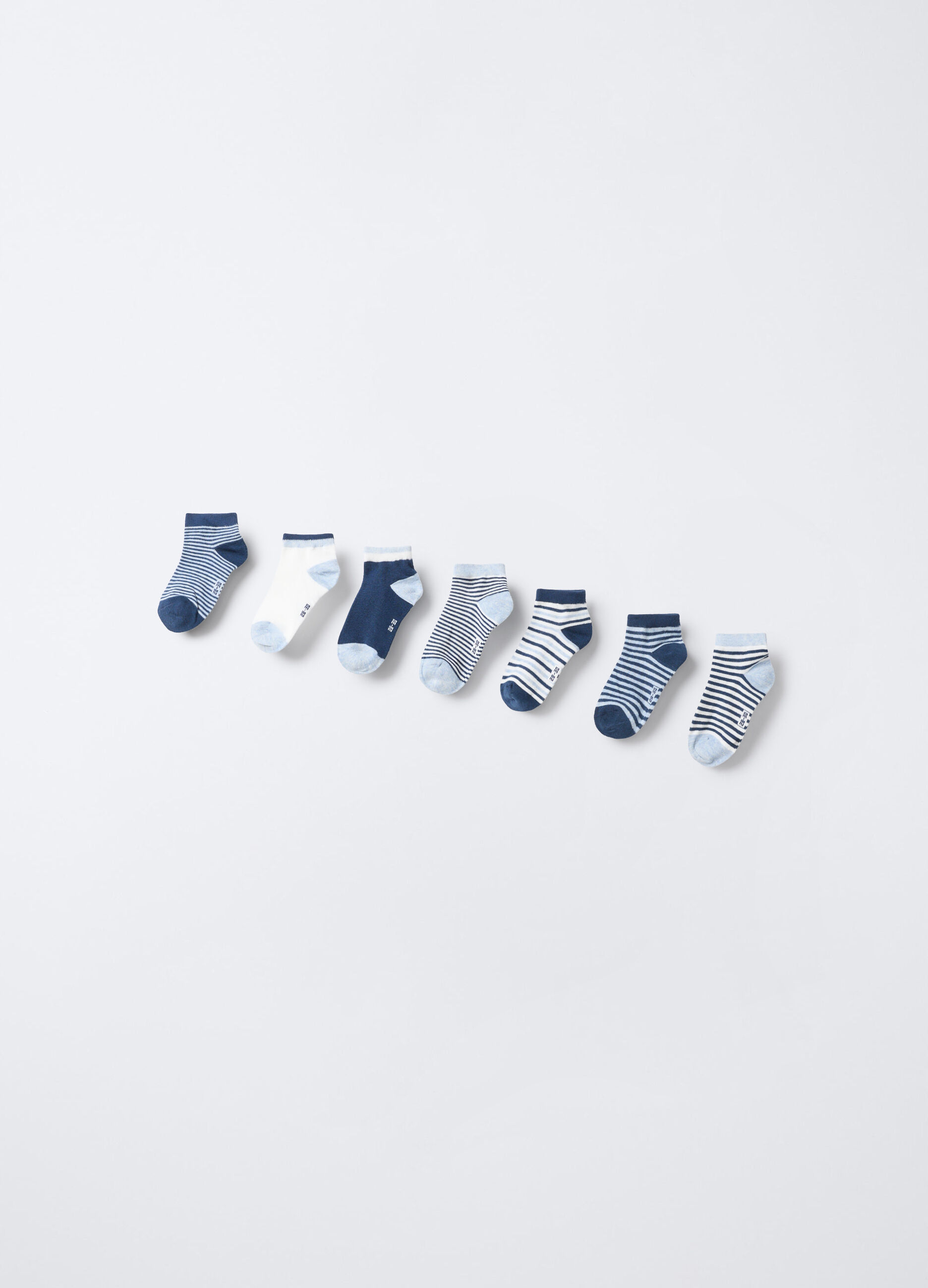 Pack 5 calze corte misto cotone stretch_1