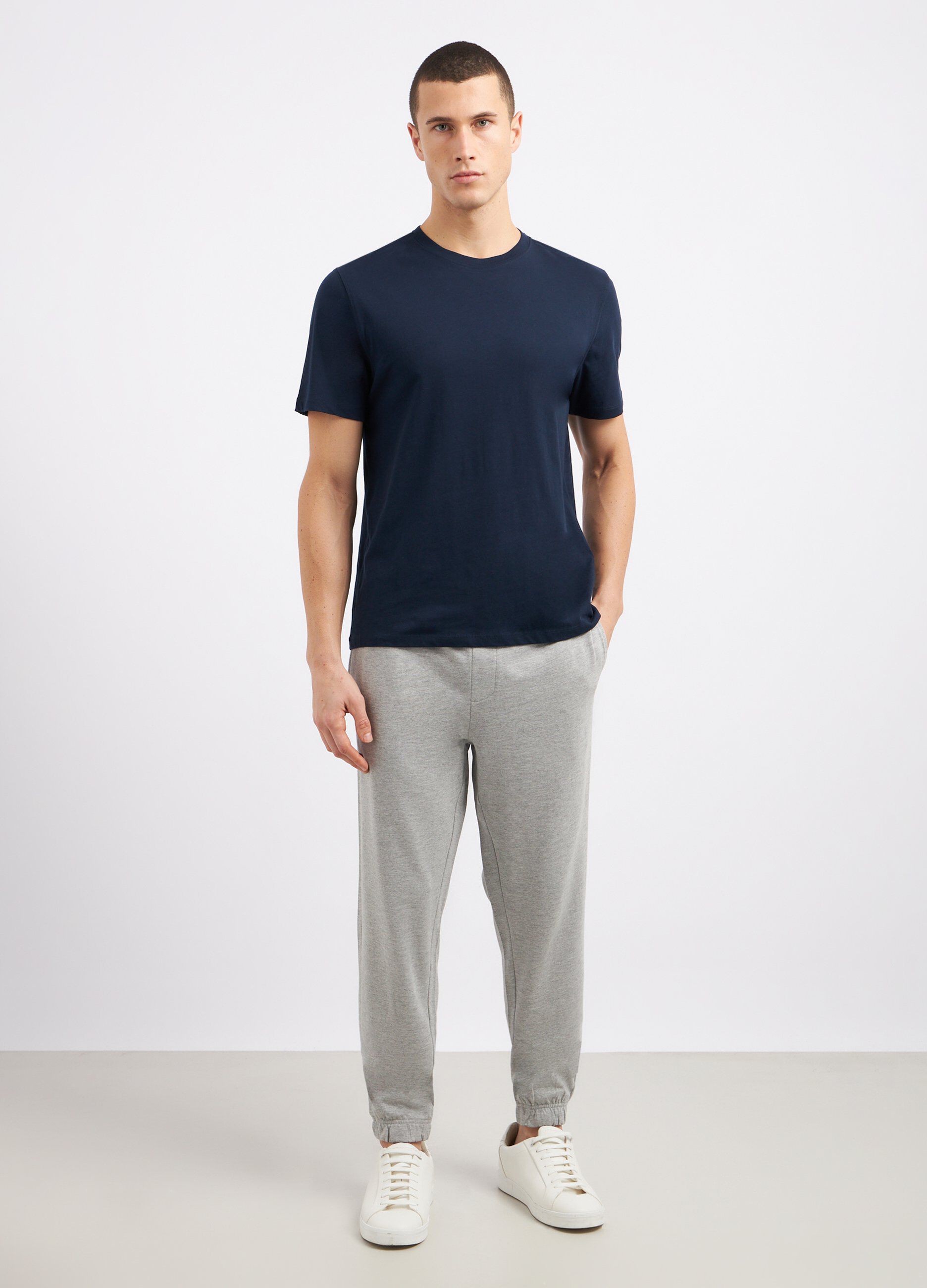 Joggers in cotone uomo_0