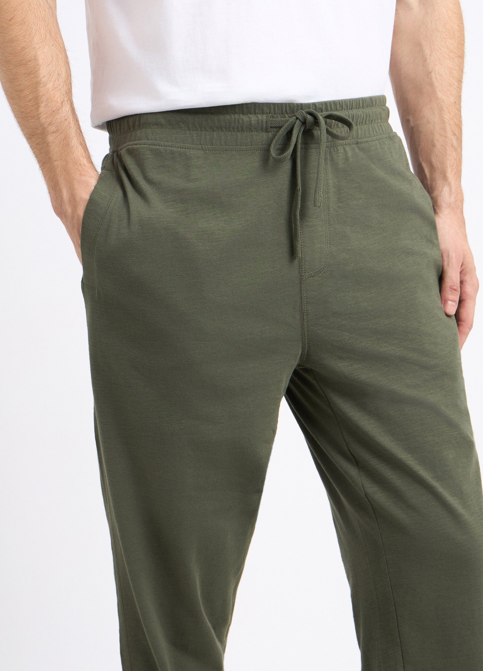 Pantaloni in puro cotone uomo_2