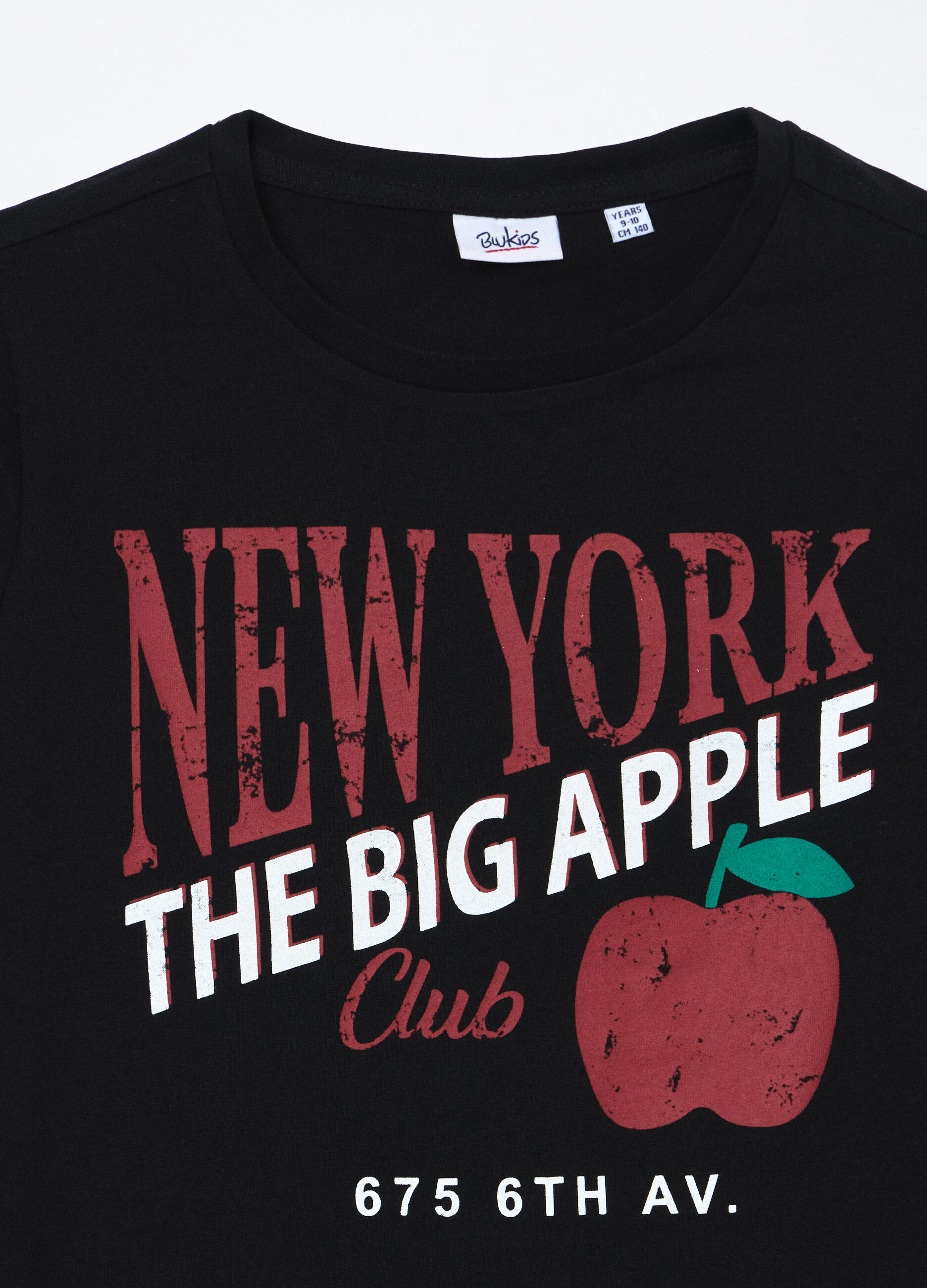 T-shirt in jersey di puro cotone ragazza_2