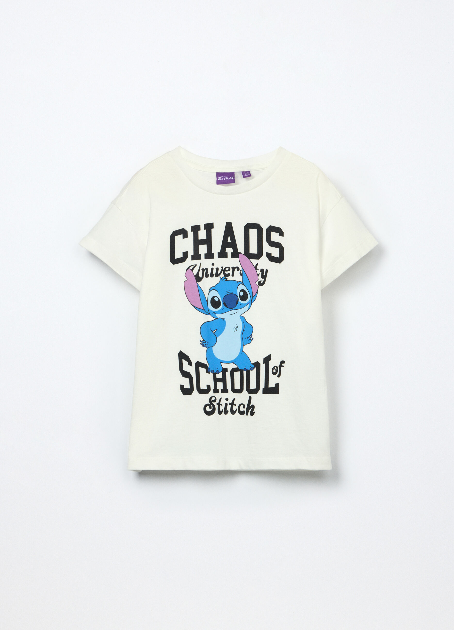 T-shirt in jersey di puro cotone ragazza_0