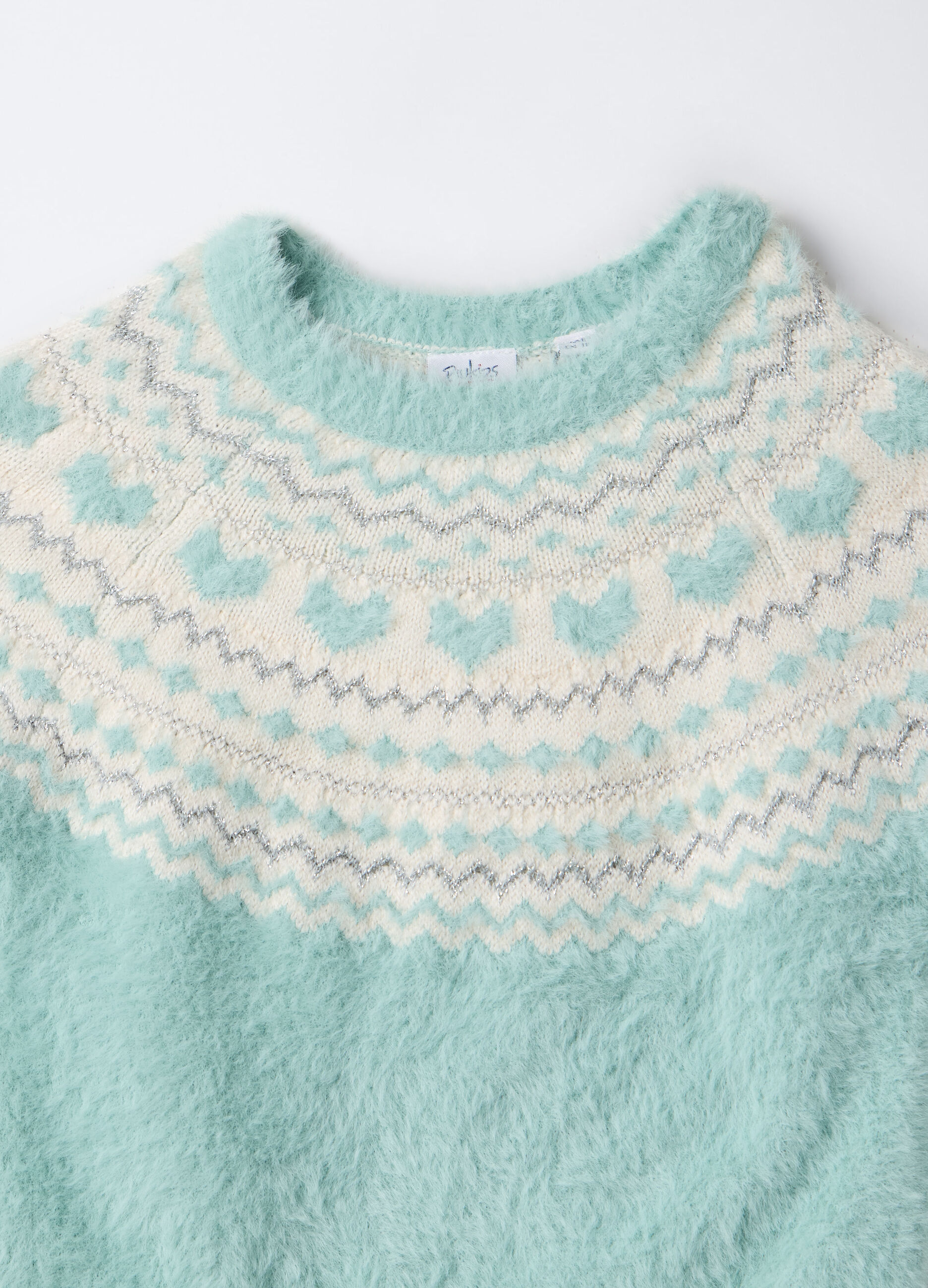 Pullover girocollo bambina_2