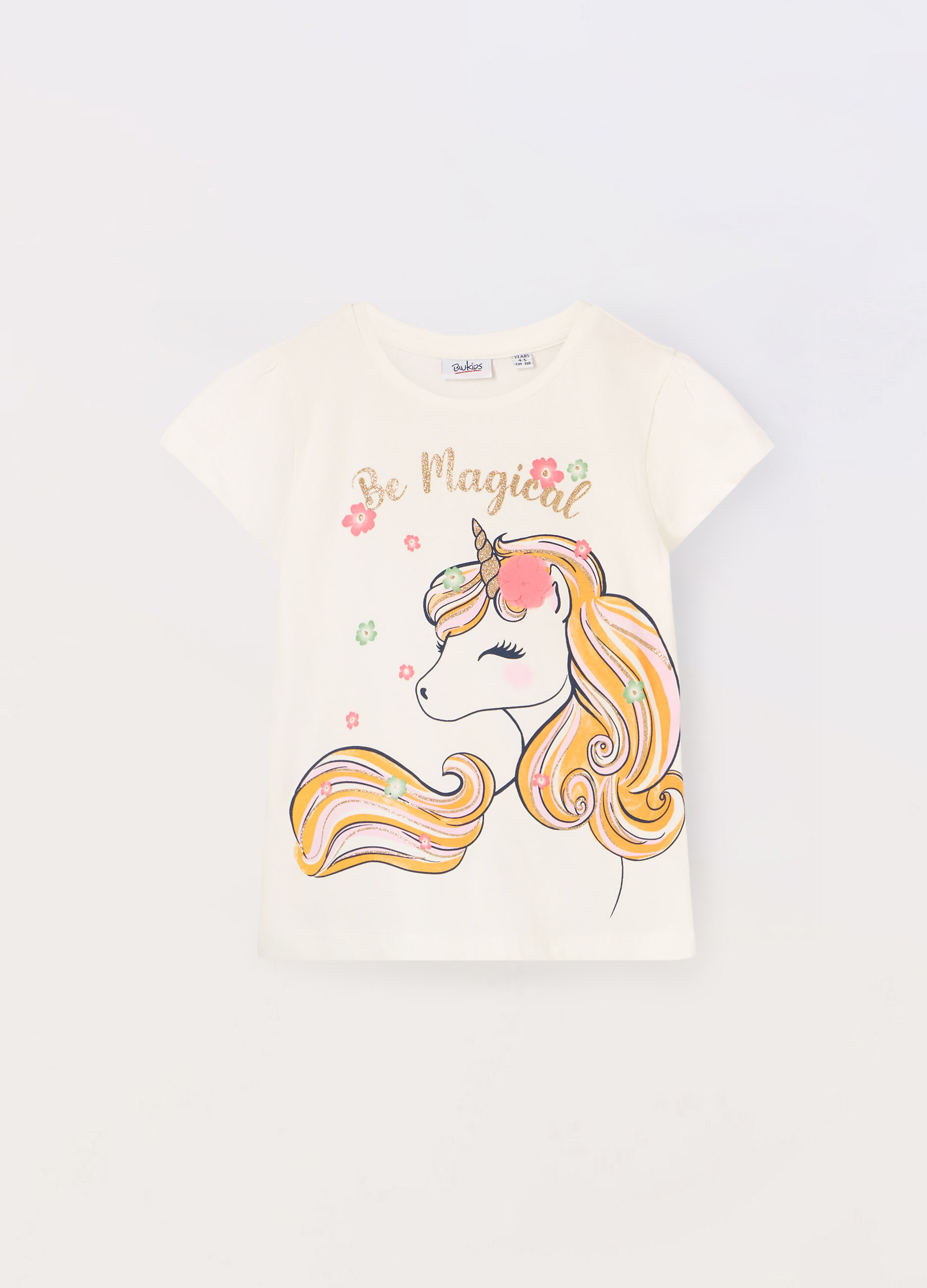 T-shirt in puro cotone bambina_0