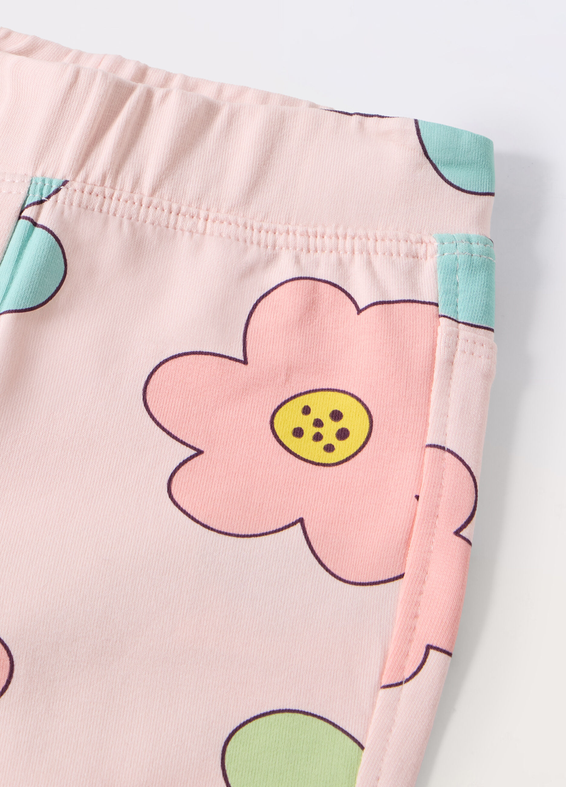 Leggings in puro cotone neonata_1