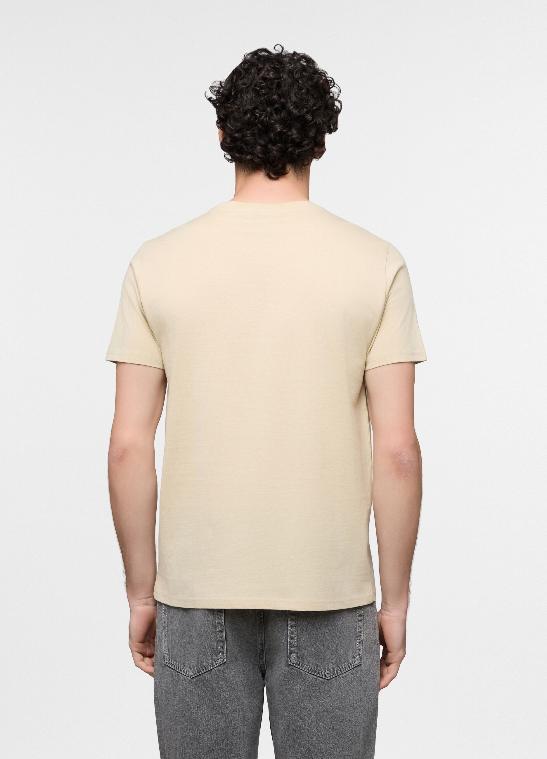 T-shirt in cotone con stampa Gamer uomo_1