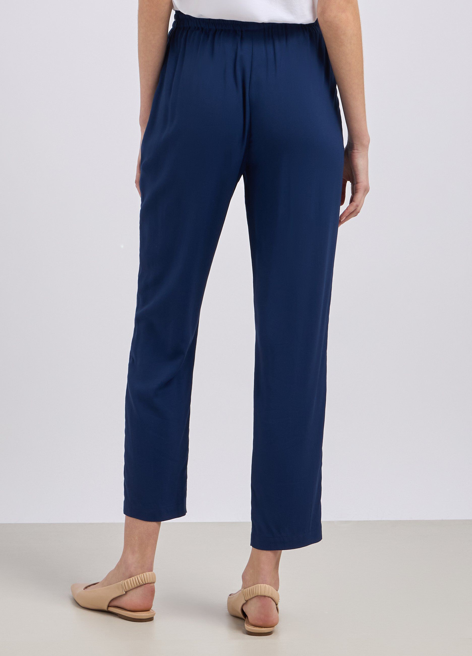 Pantaloni in pura viscosa donna_1