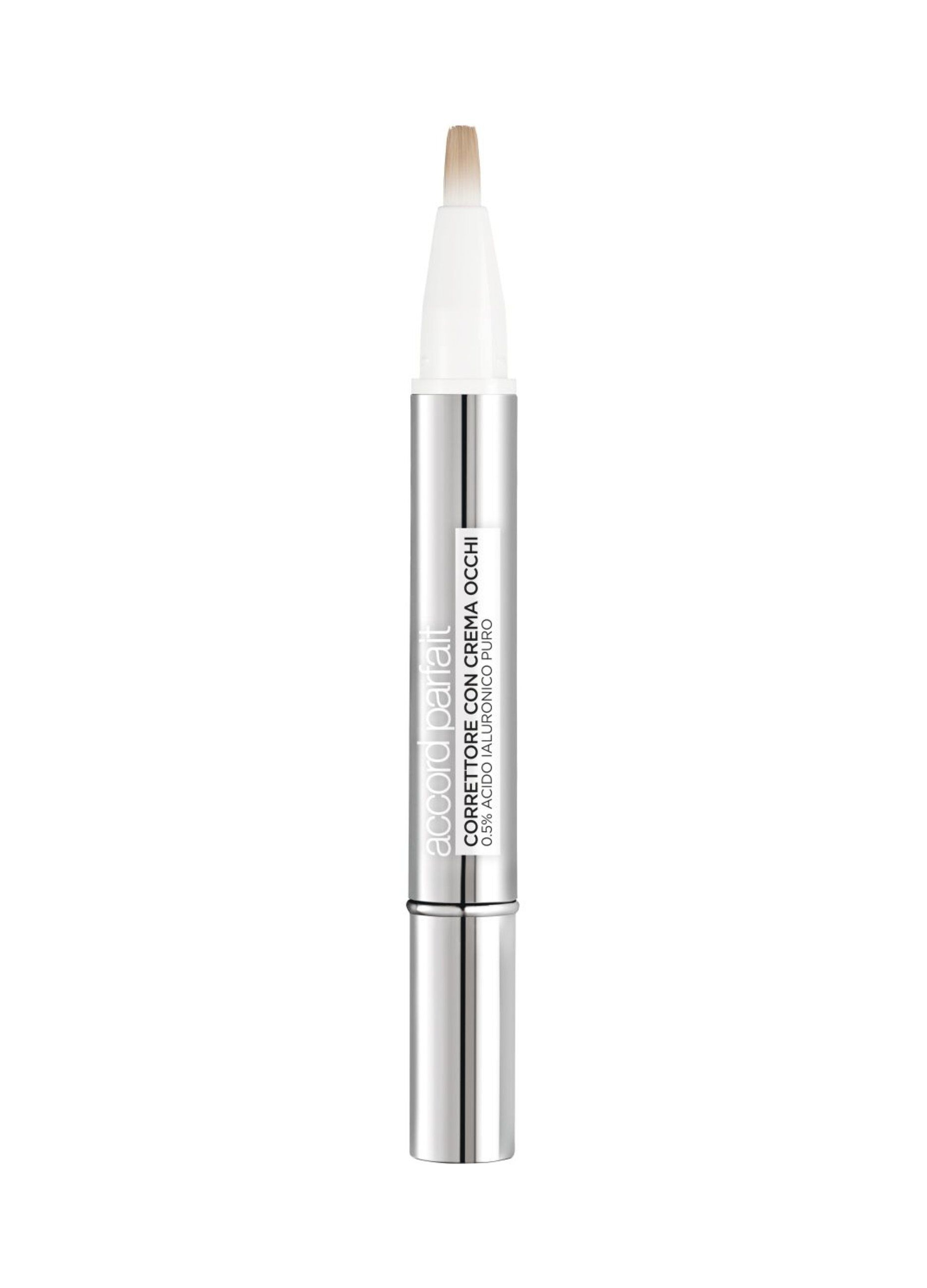 L'Oréal Paris Accord Parfait Correttore Con Crema Occhi, Formula con 0,5% di Acido Ialuronico, Pelle idratata e occhiaie minimizzate, Illumina, Corregge e Riduce le Imperfezioni in 8 Settimane, 7,5-9.